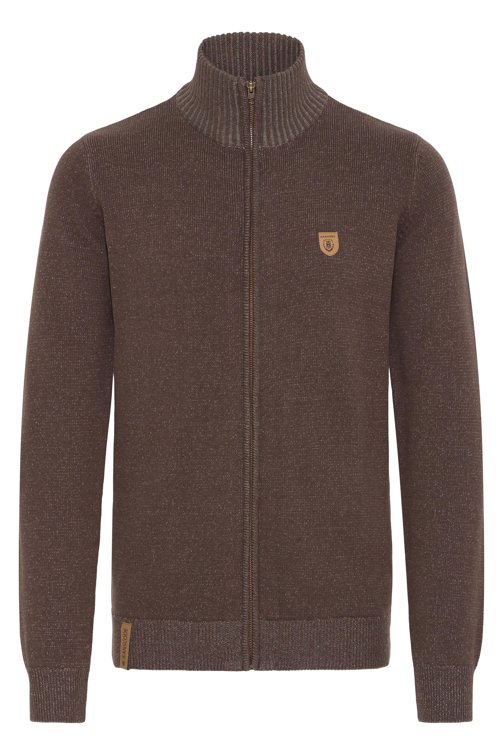 Indicode Strickjacke IDAndy Cardigan mit Stehkragen günstig online kaufen