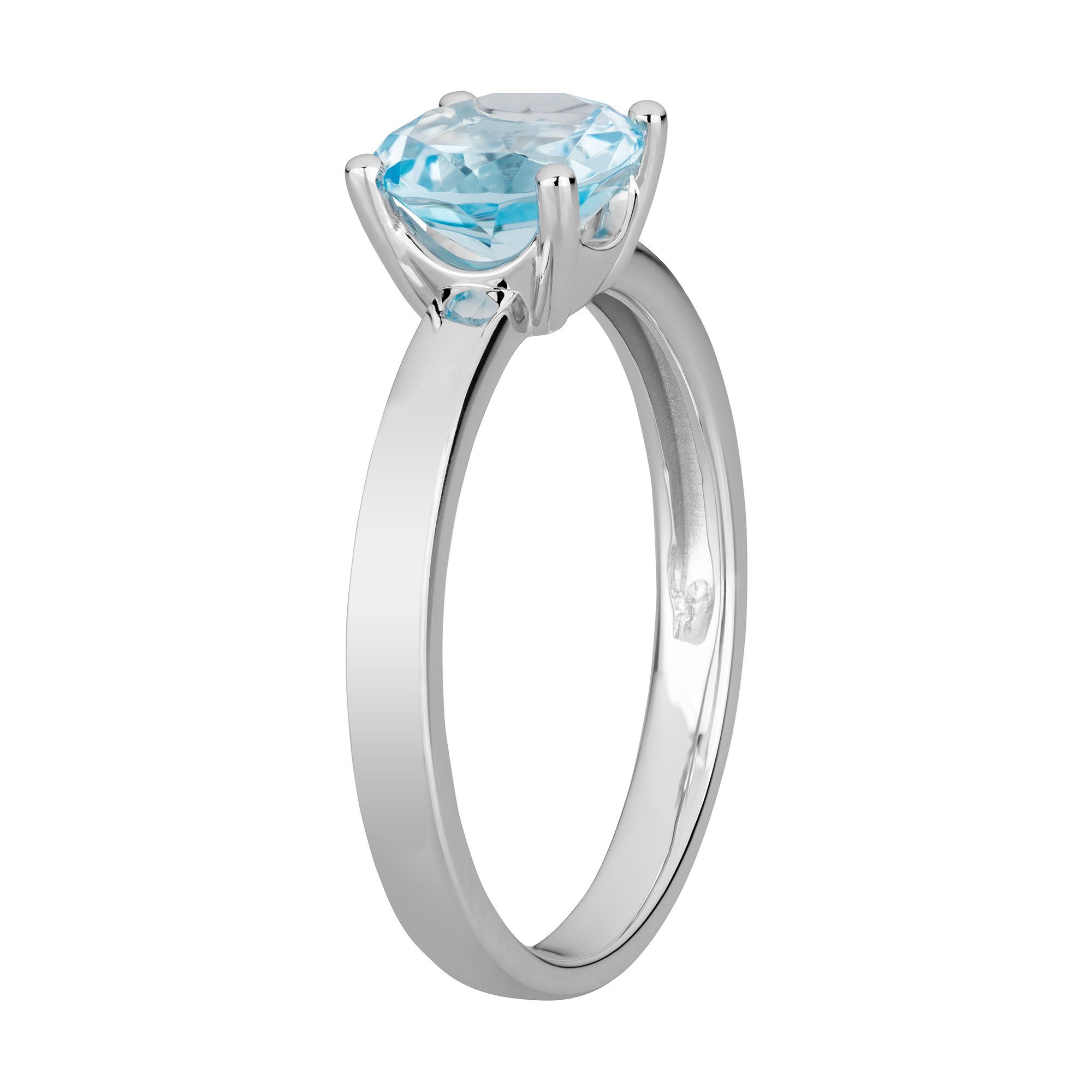 Orolino Fingerring Gold 585 mit Blautopas (beh) Sky blue günstig online kaufen