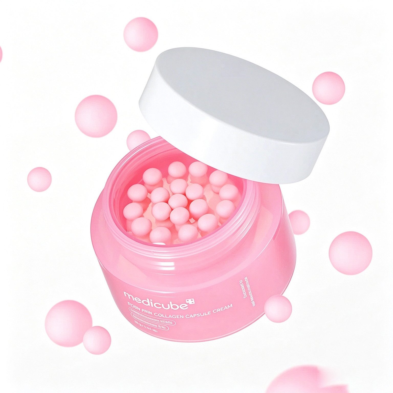 Medicube Gesichtspflege Kollagen Kapsel Tagescreme mit PDRN,Hyaluron und Ceramide,55g K-Beauty, 1-tlg.