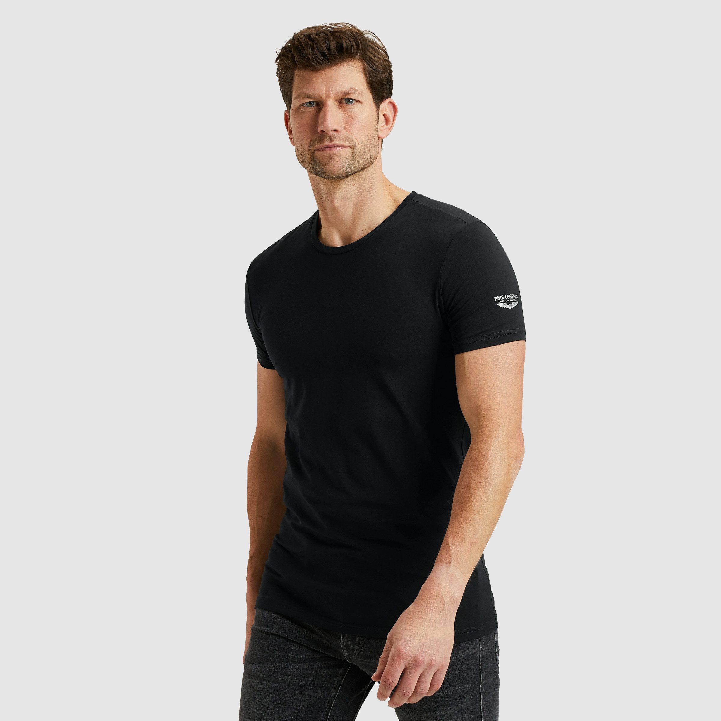 PME LEGEND T-Shirt PME 2-packbasict-shirt (Packung, 2-tlg., 2er)