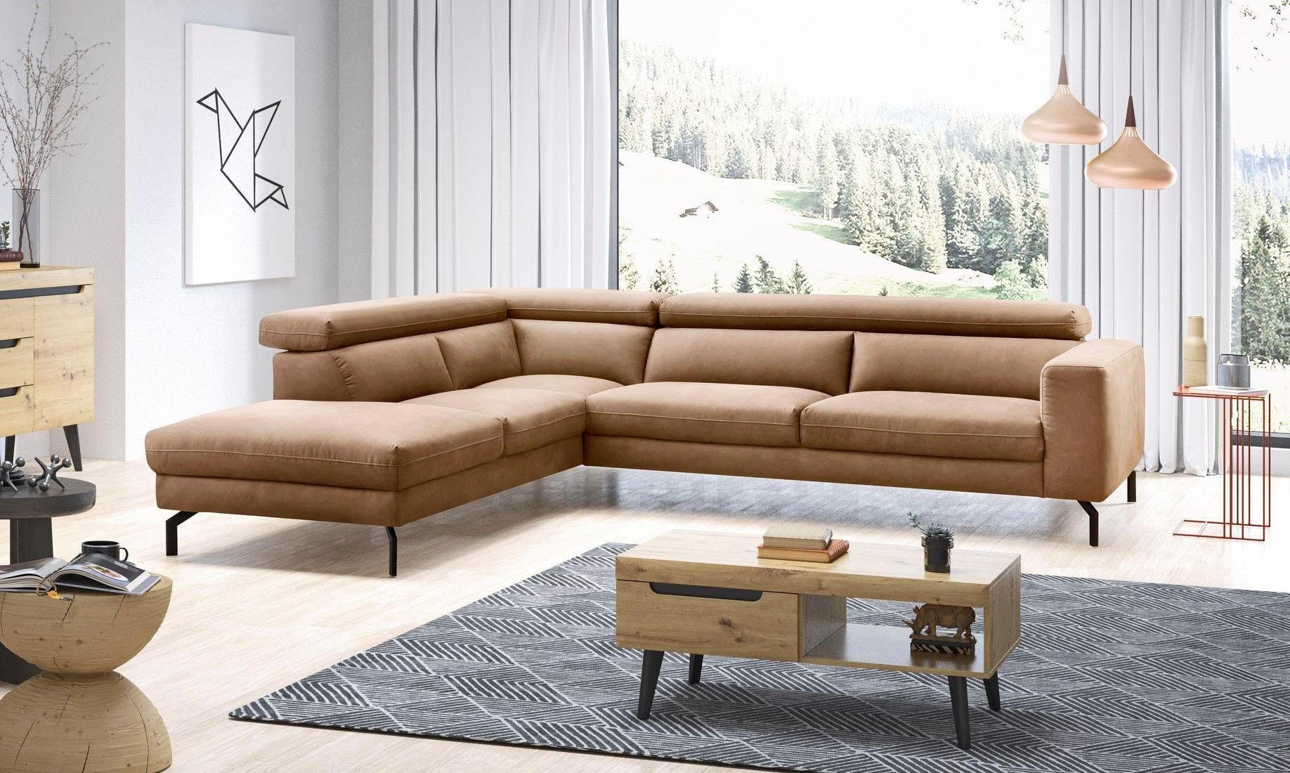 Places of Style Ecksofa Olanta, modern günstig online kaufen