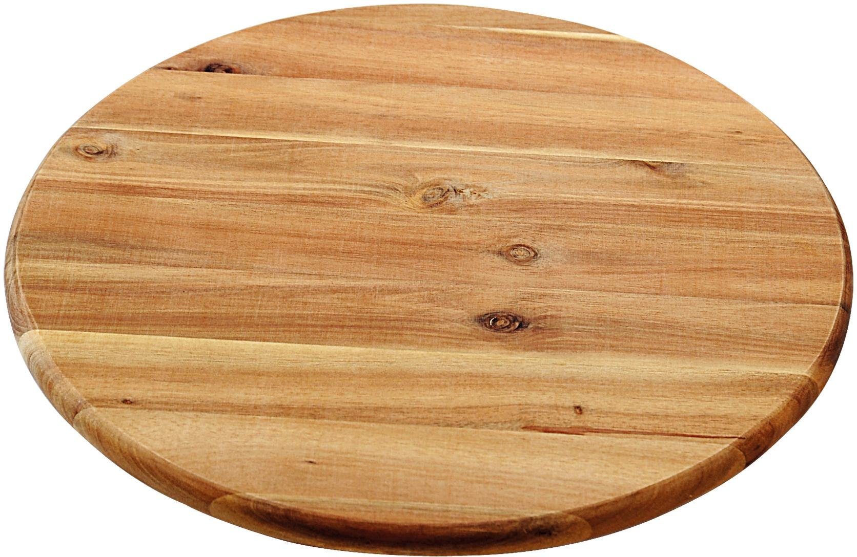KESPER® Servierplatte Drehplatte, Akazie, FSC, Massivholz, (1-tlg), drehbar