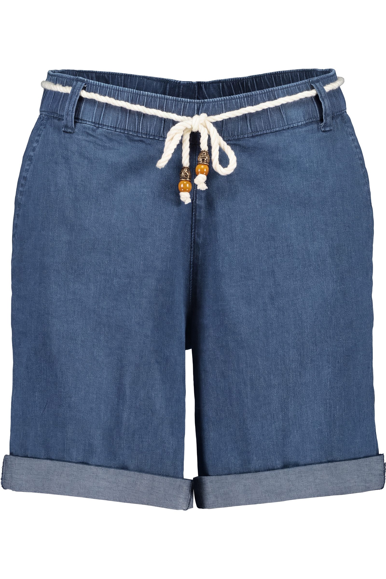 Alife & Kickin Shorts Kurzhose aus Baumwoll-Materialmix mit Relaxed Fit und Gummibund