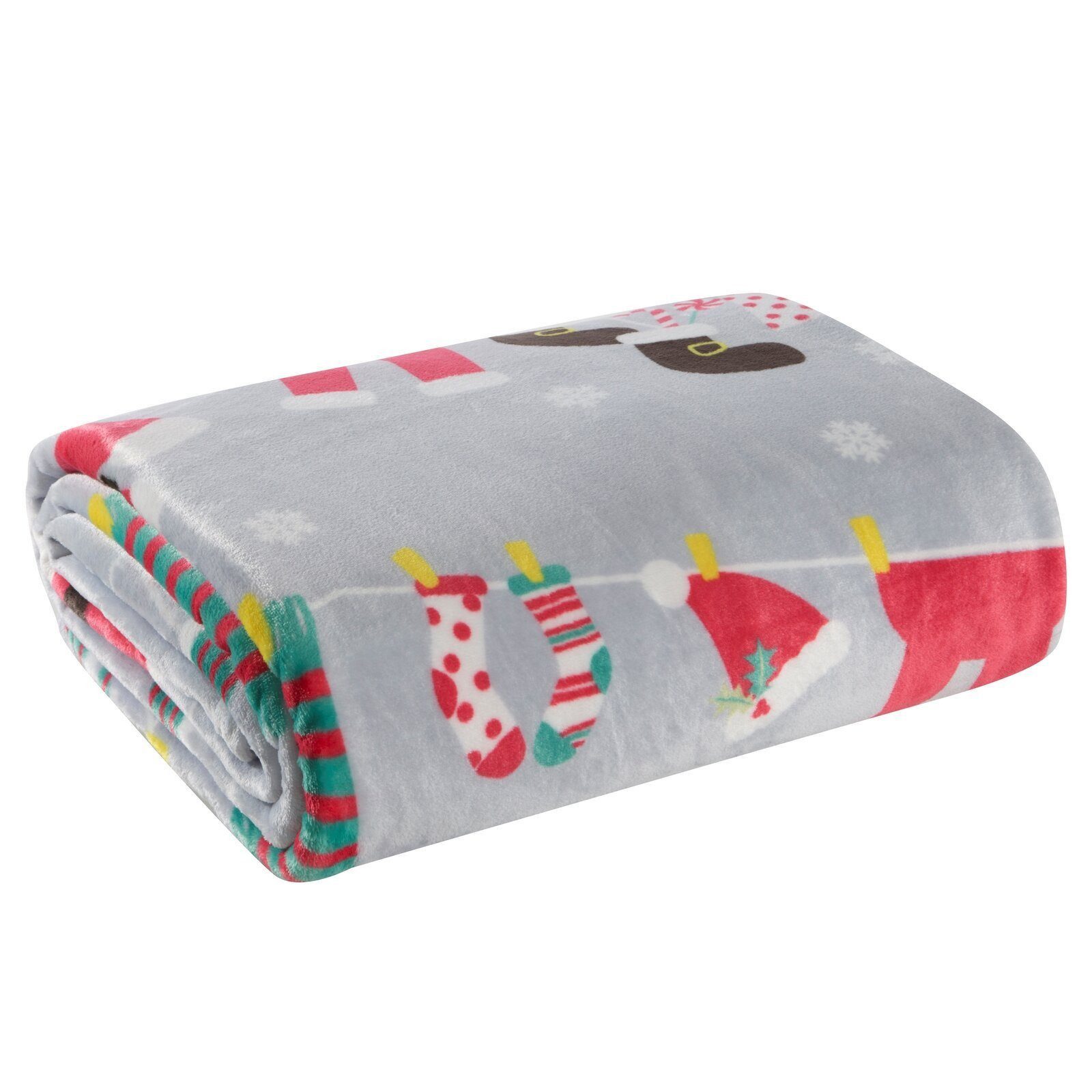 Wohndecke SANTA, Eurofirany, Weihnachtsdecke Winterdecke kuschelig & warm günstig online kaufen