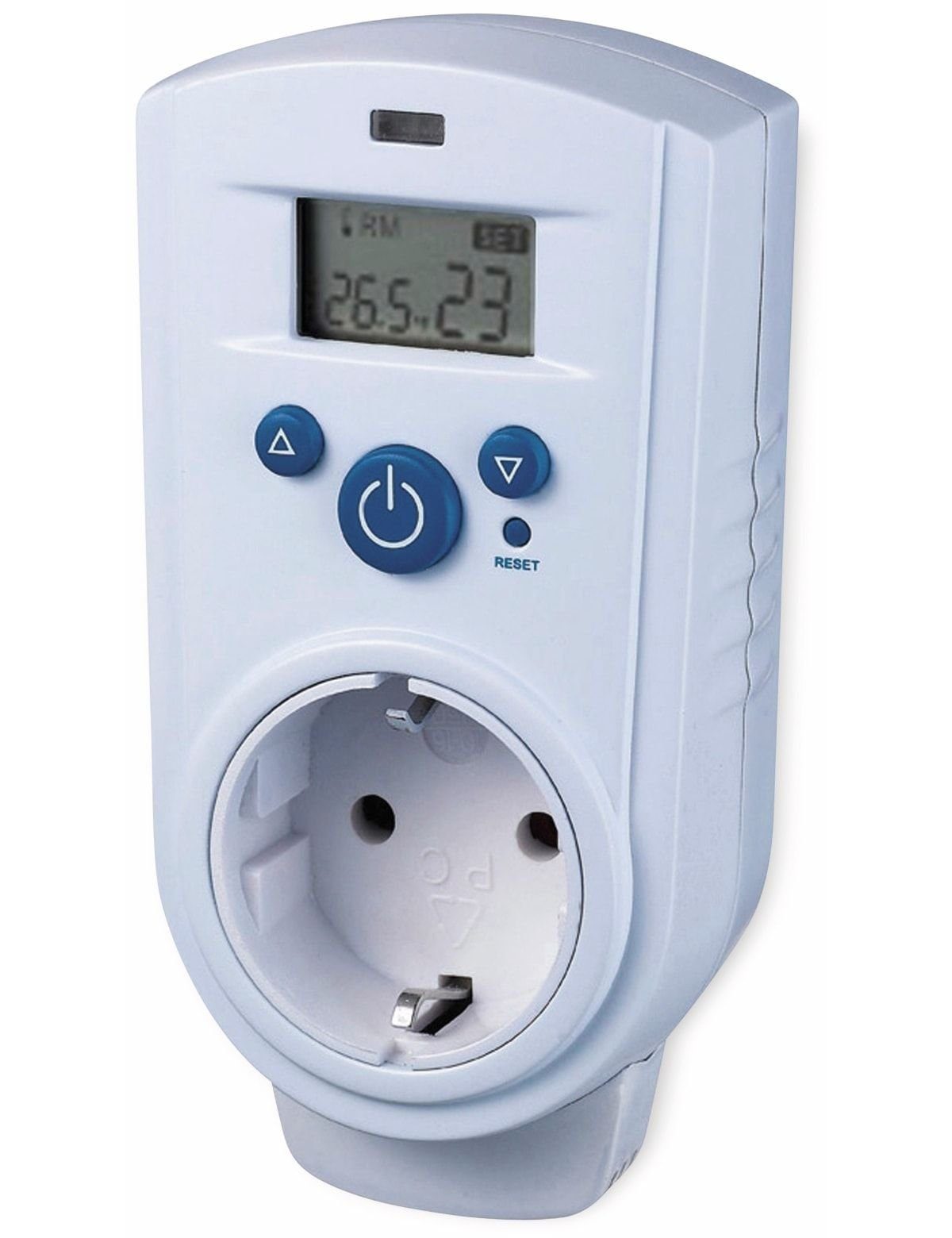 revolt Temperaturschalter: Steckdosen-Thermostat mit mobiler