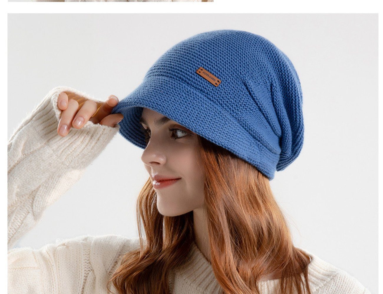 Blusmart Strickmütze Unisex Winter Modische Strickmütze (Robust und langleb günstig online kaufen