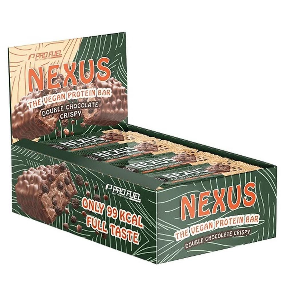 ProFuel ProFuel Nexus Proteinriegel 12 x 30g Double Chocolate Crispy Riegel, 30.0 g