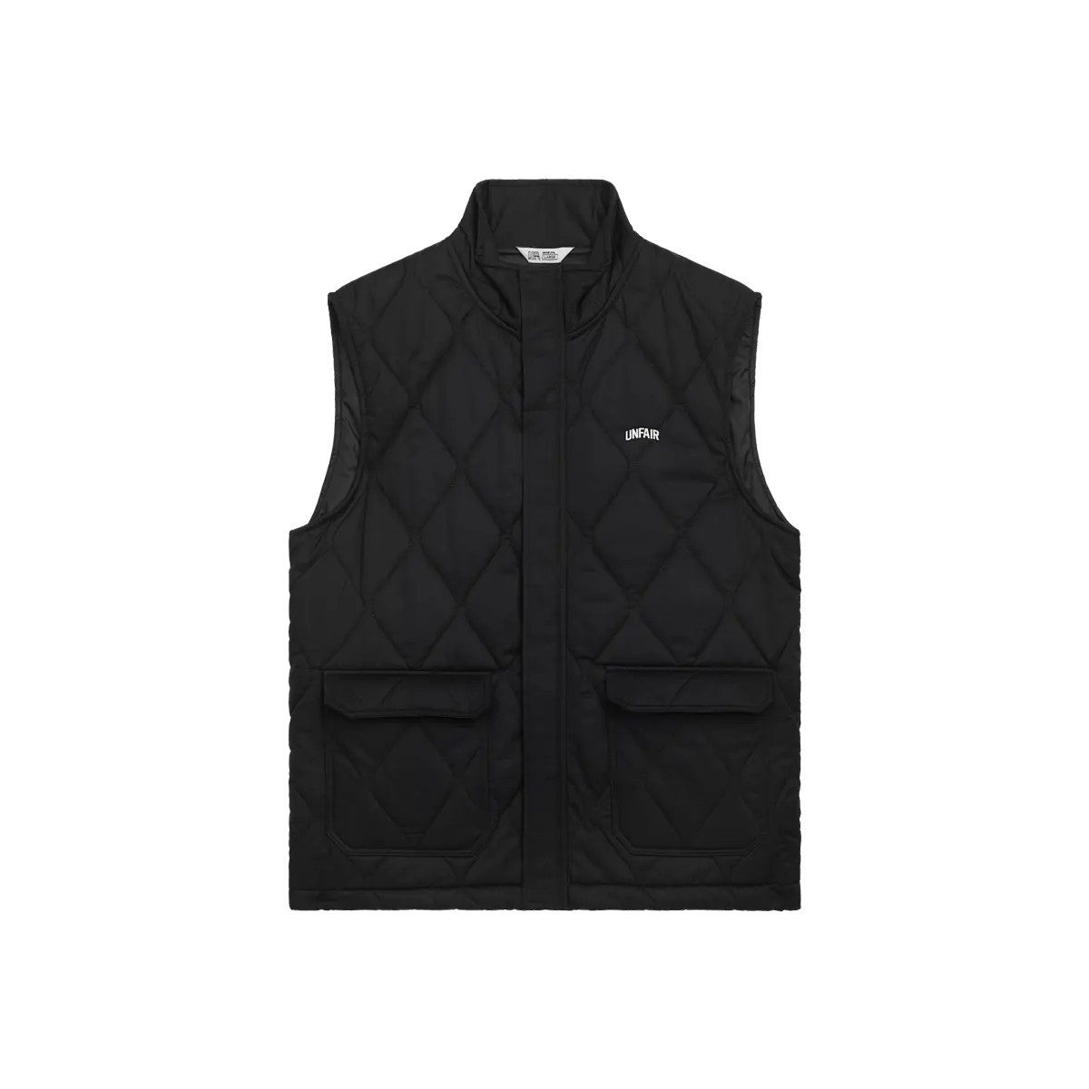 Unfair Athletics Sweatweste Curved Hunter (kein Set) mit Stehkragen
