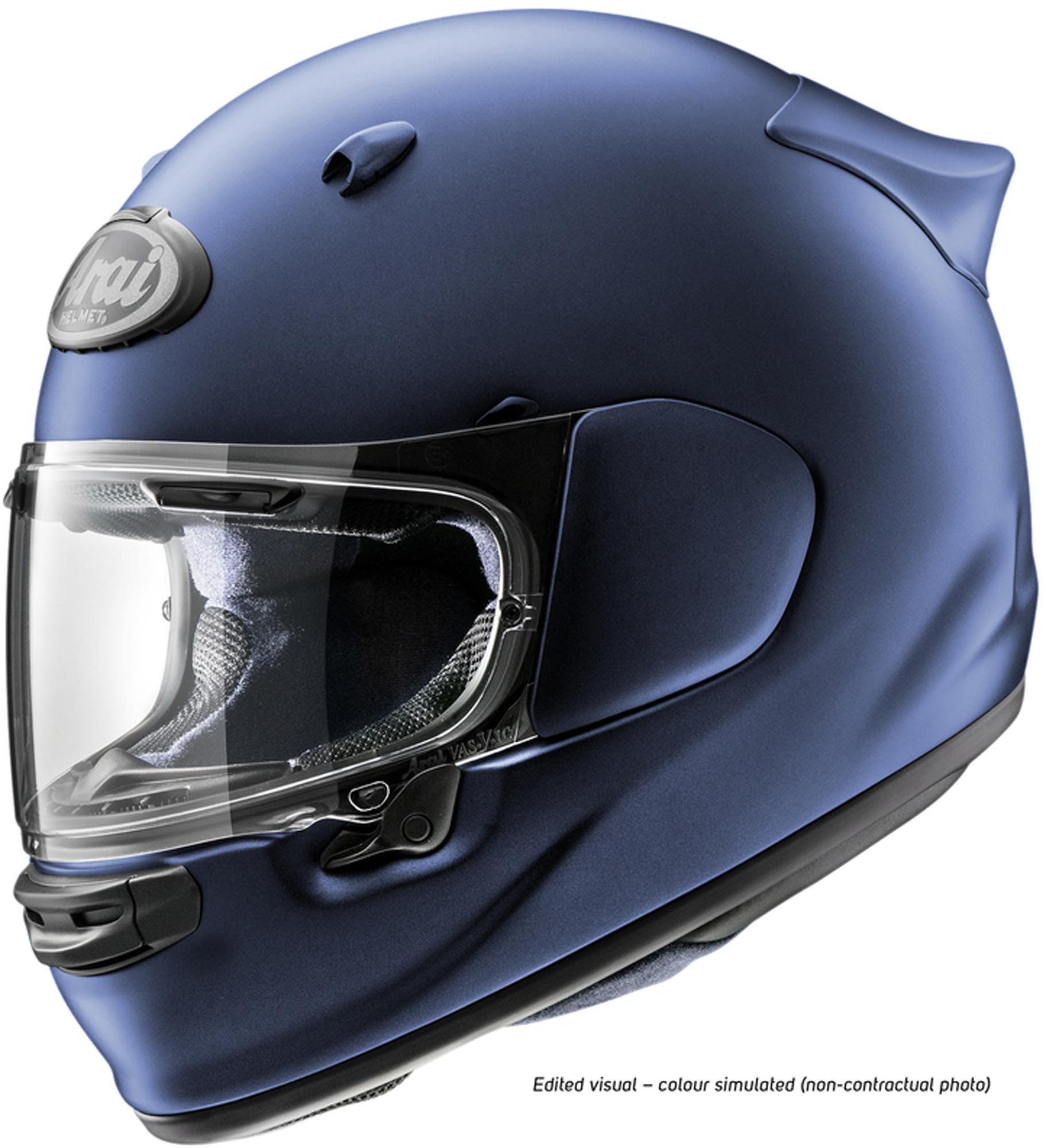 Arai Motorradhelm Quantic Helm, vorbereitet für Kommunikationssystem,Notfallsystem-Polsterung (EQ