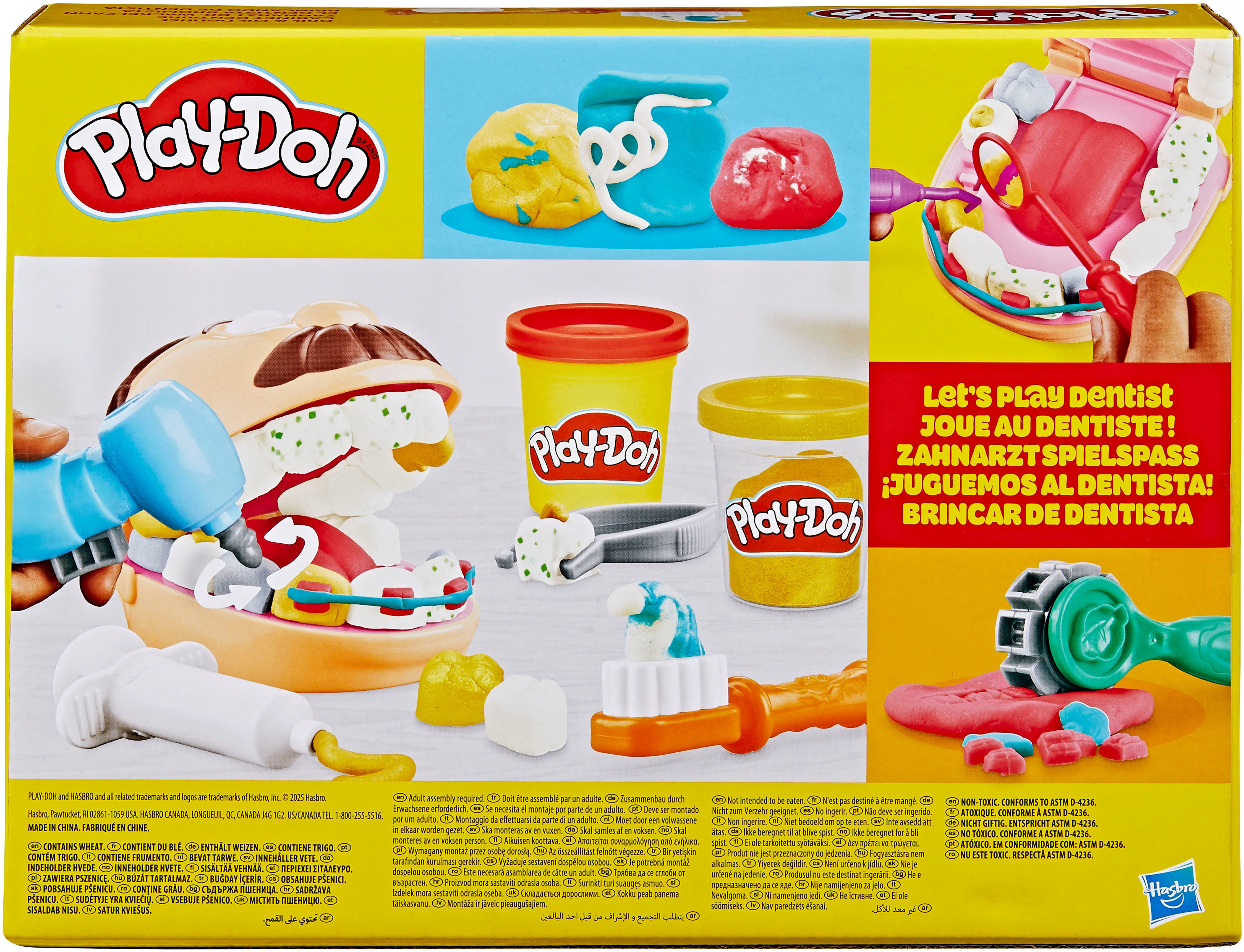 Hasbro Knetform-Set Play-Doh Zahnarzt Dr. Wackelzahn