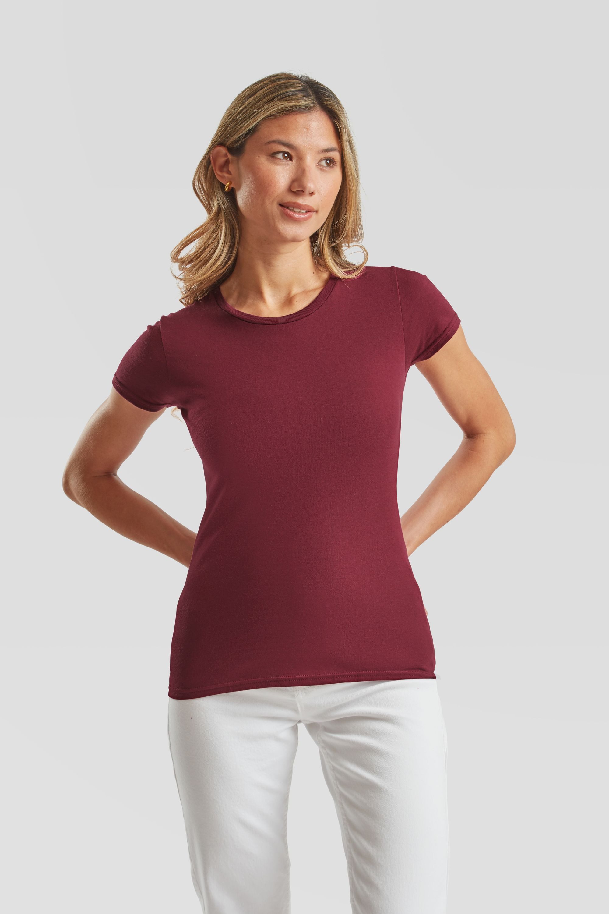 Fruit of the Loom Rundhalsshirt Ladies Iconic 150 T-Shirt