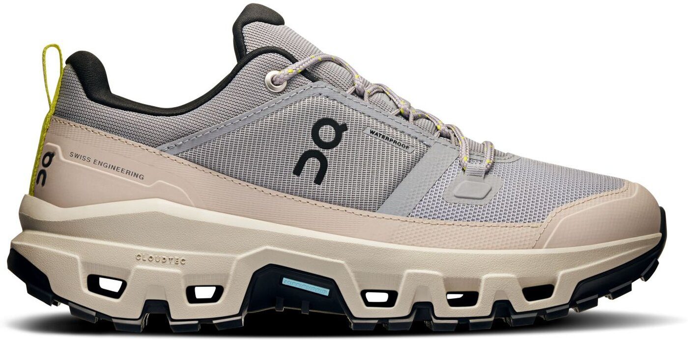 ON RUNNING Cloudrock Low WP ALLOY / ICE Wanderschuh