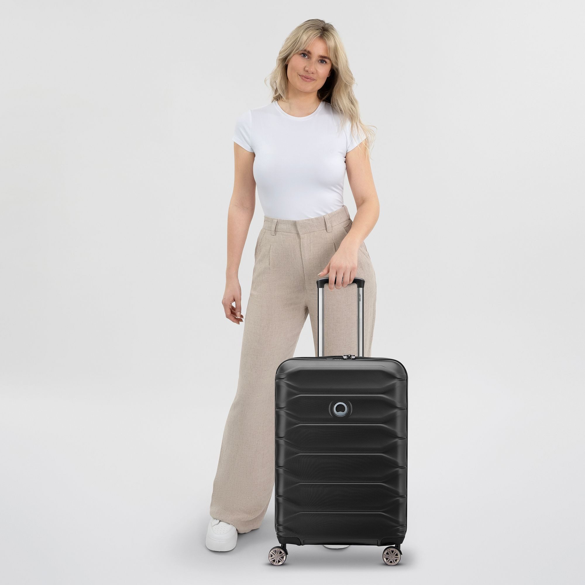 Delsey Paris Hartschalen-Trolley Meteor, 4 Rollen, Polycarbonat günstig online kaufen