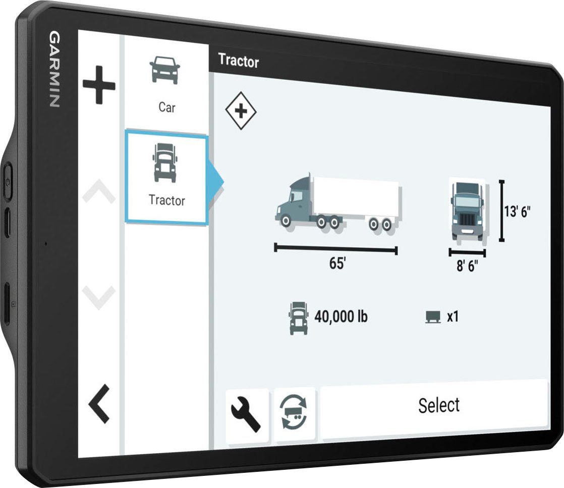 Dezl EU, Garmin LGV1010 LKW-Navigationsgerät MT-D, GPS