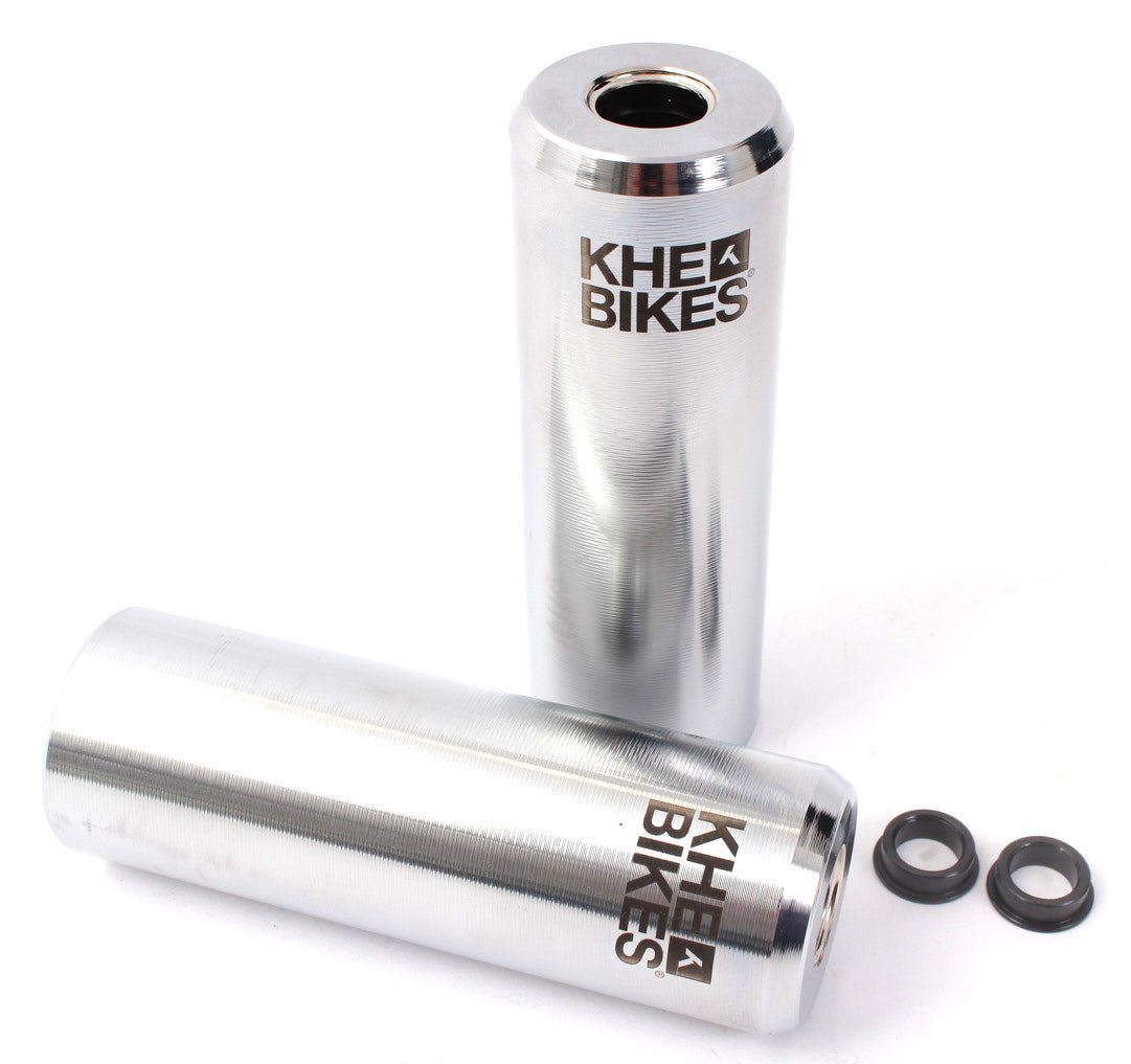 KHEbikes Fahrrad-Laufrad BMX Pegs Pro CNC 10/14mm chrom
