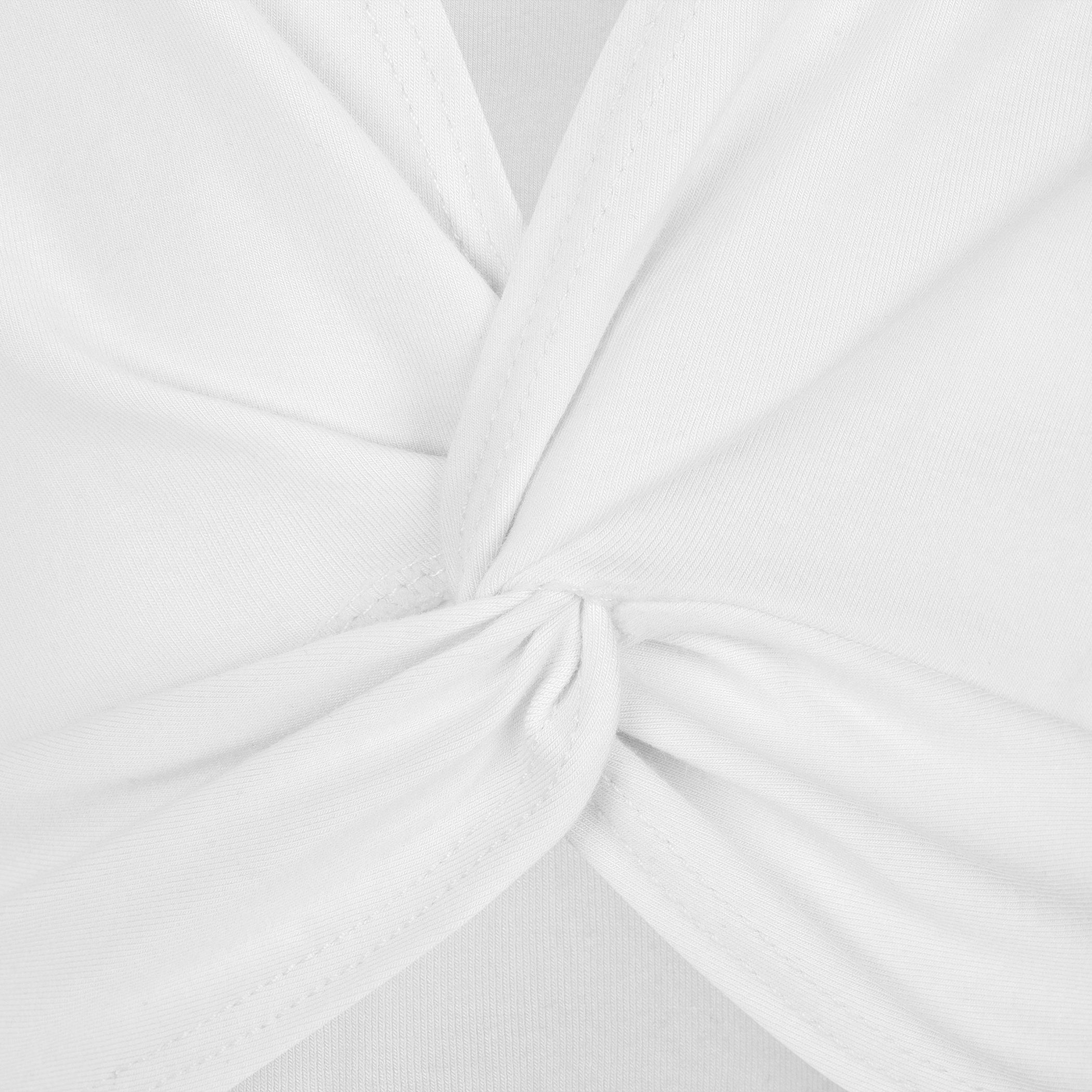 tanzmuster Crop-Top Kurzarm Ballett Top Madita für Mädchen aus wunderbar weicher Baumwolle