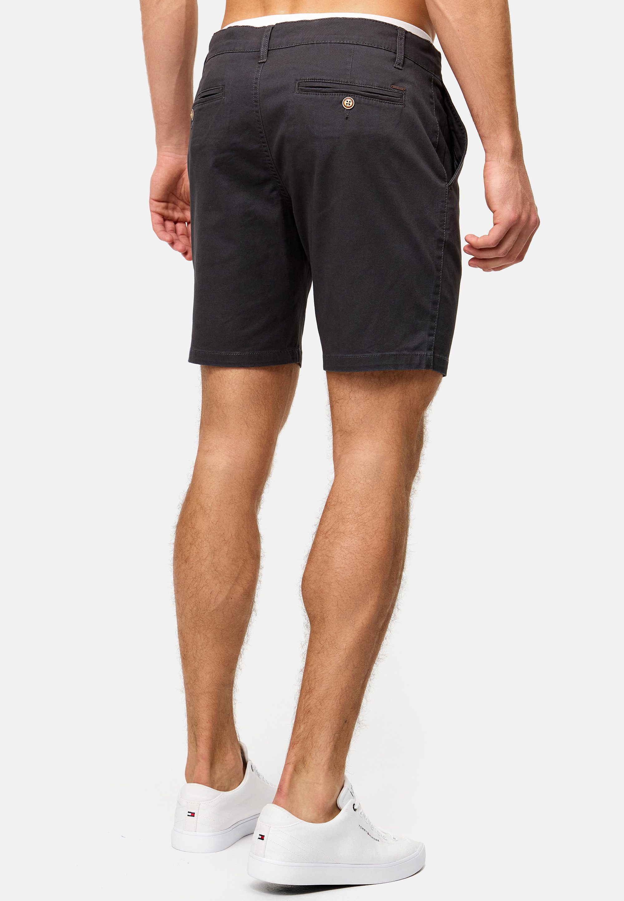Indicode Chinoshorts Herren INSylvester Chino Shorts Herrenshorts aus elastischer Baumwoll-Qualität