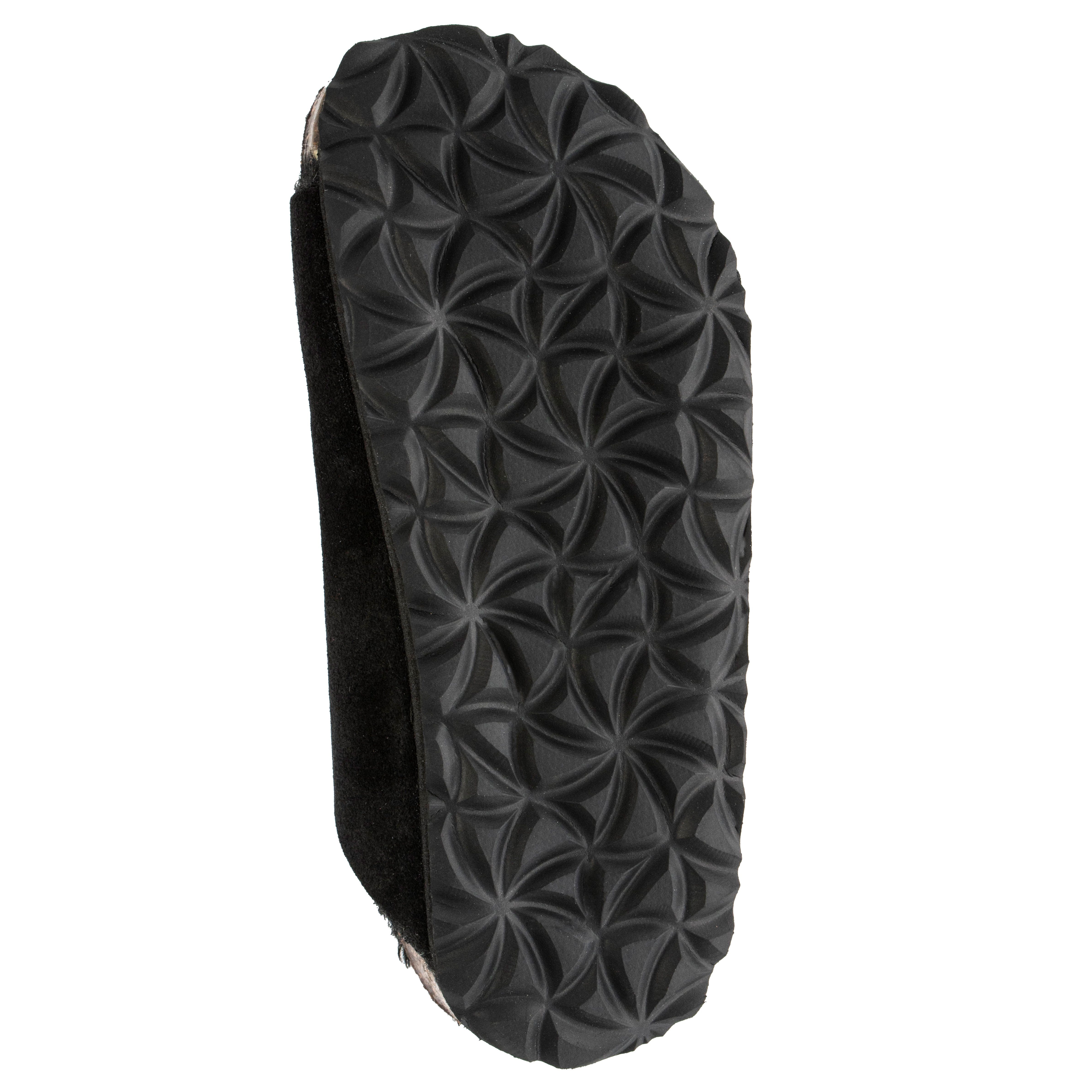 Fischer-Markenschuh Hawaii Pantolette mit Schnallen, aus Softlan (Synthetik), mit Warmfutter (Synthetik)