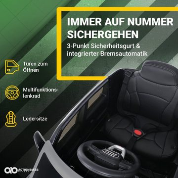 Actionbikes Motors Elektro-Kinderauto Elektroauto Audi SQ8 4M, Belastbarkeit 35 kg, (2-tlg), Ledersitz - m. Fernbedienung - Stoßdämpfer - Softstart - 2x 12 V Motor