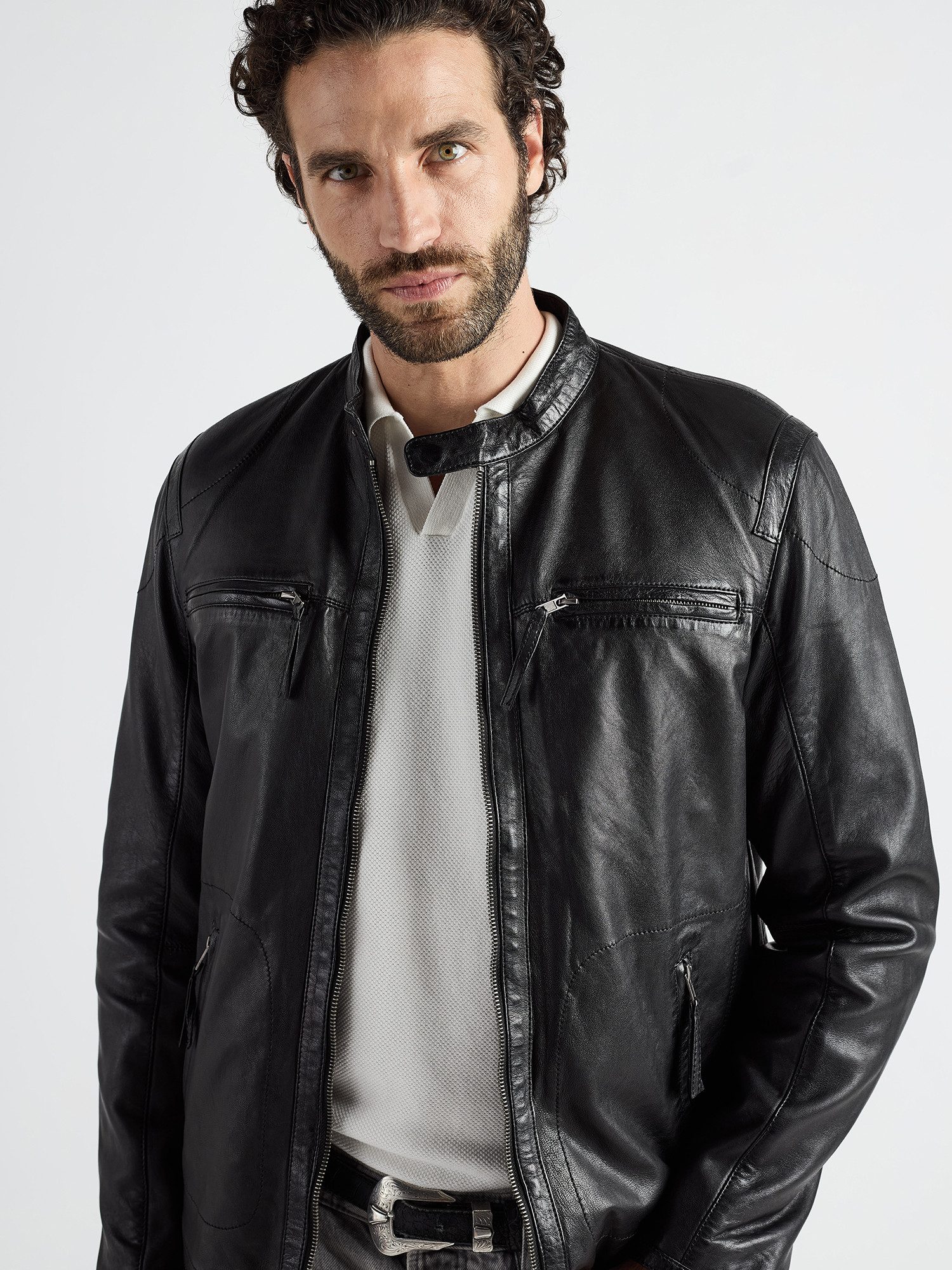 JCC Lederjacke Macadam
