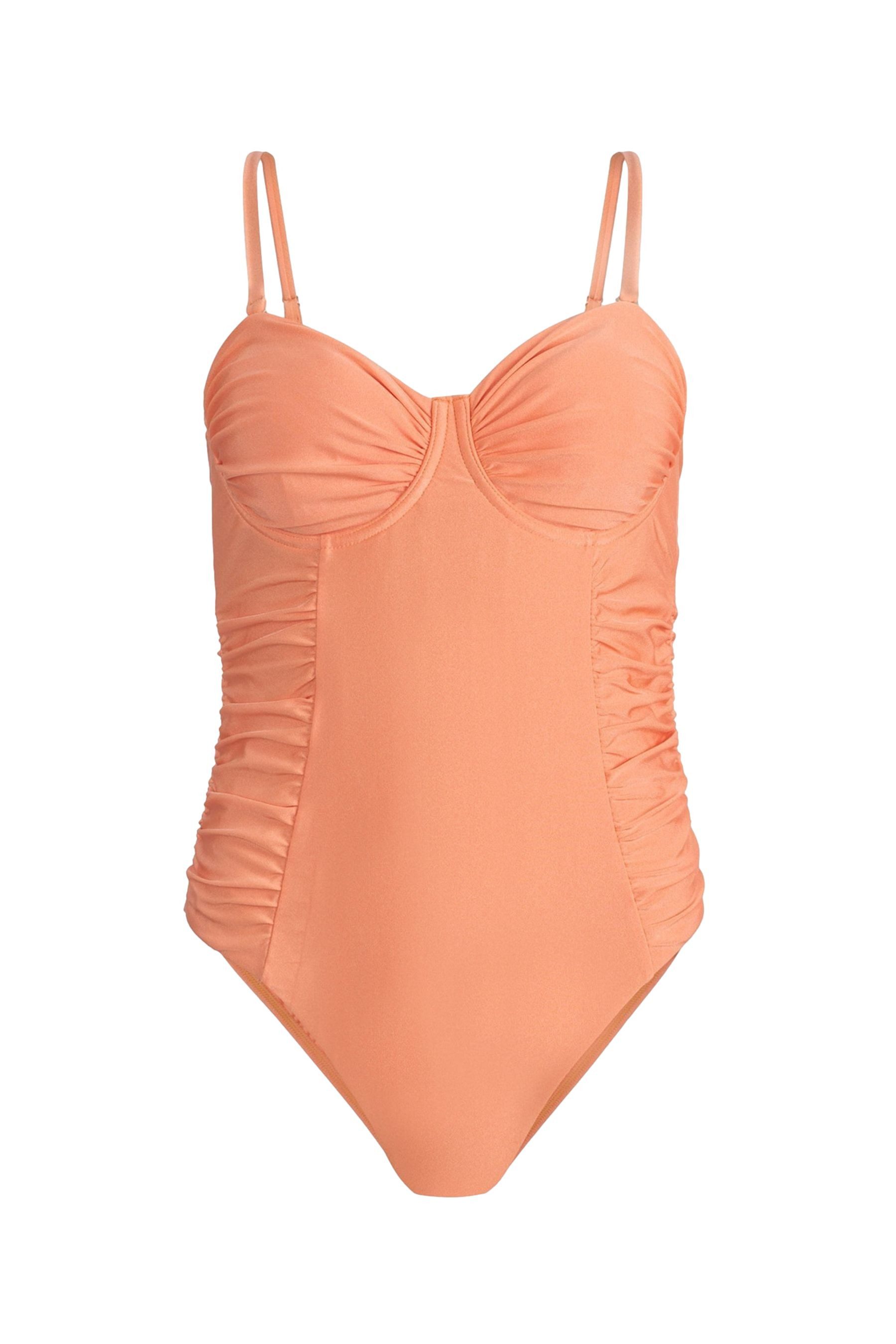 Mint Velvet Badeanzug Mint Velvet Figurformender Körbchen-Badeanzug (1-St)