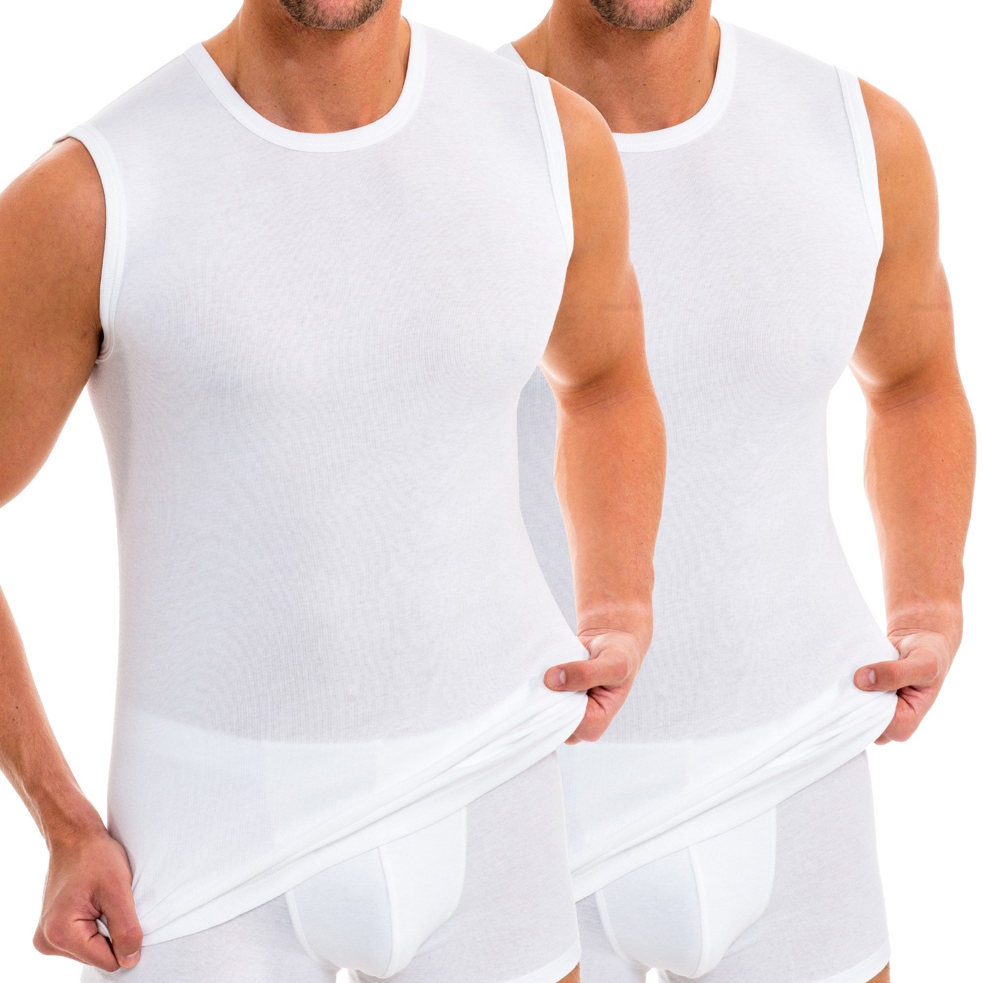 HERMKO Unterhemd 16040 2er Pack Herren günstig online kaufen