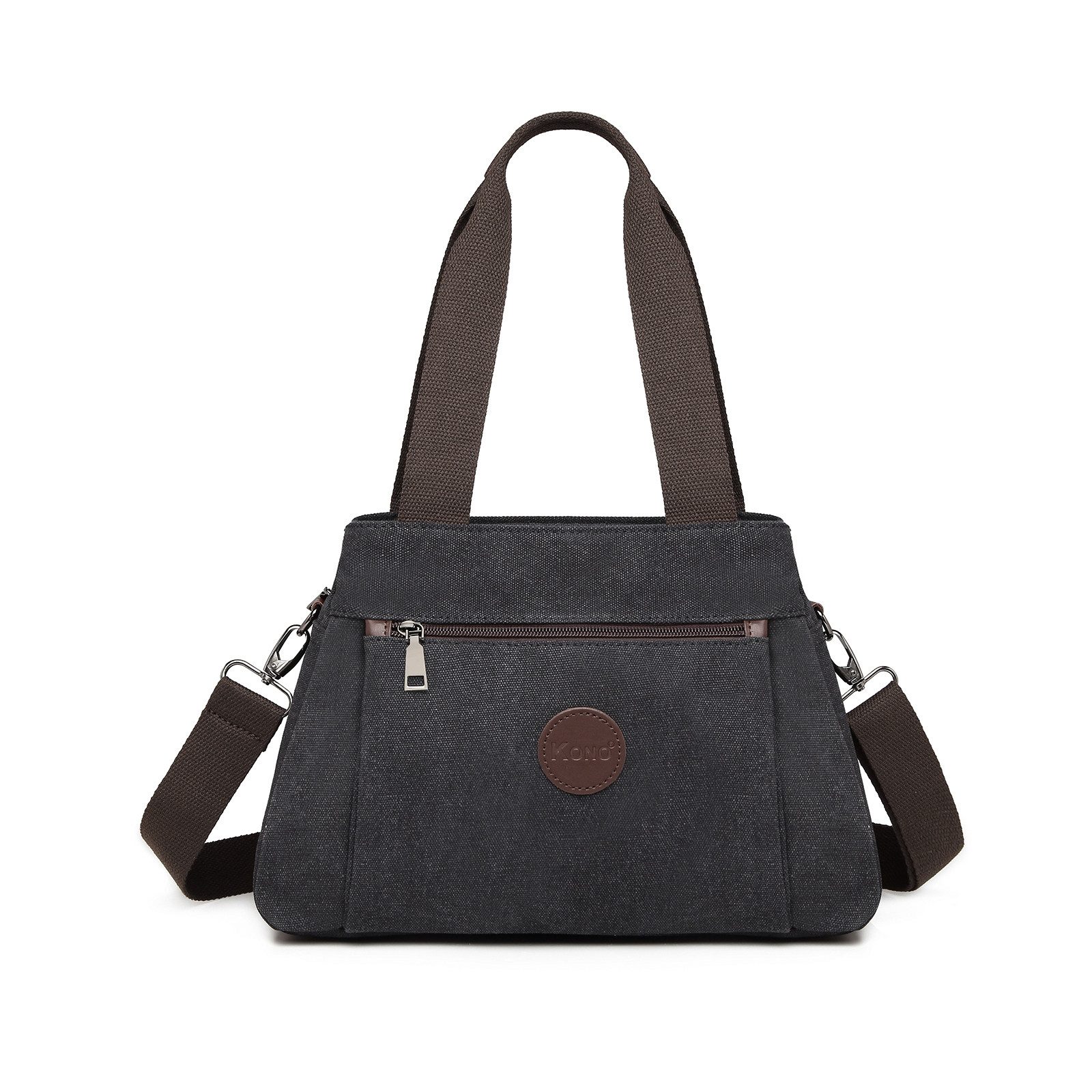 KONO Shopper Canvas Handtasche Frauen Schultertasche