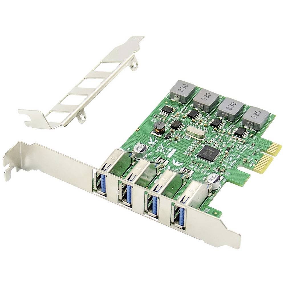 USB PCI Express Add-On card USB3.0, 4-port A/F, Modulkarte
