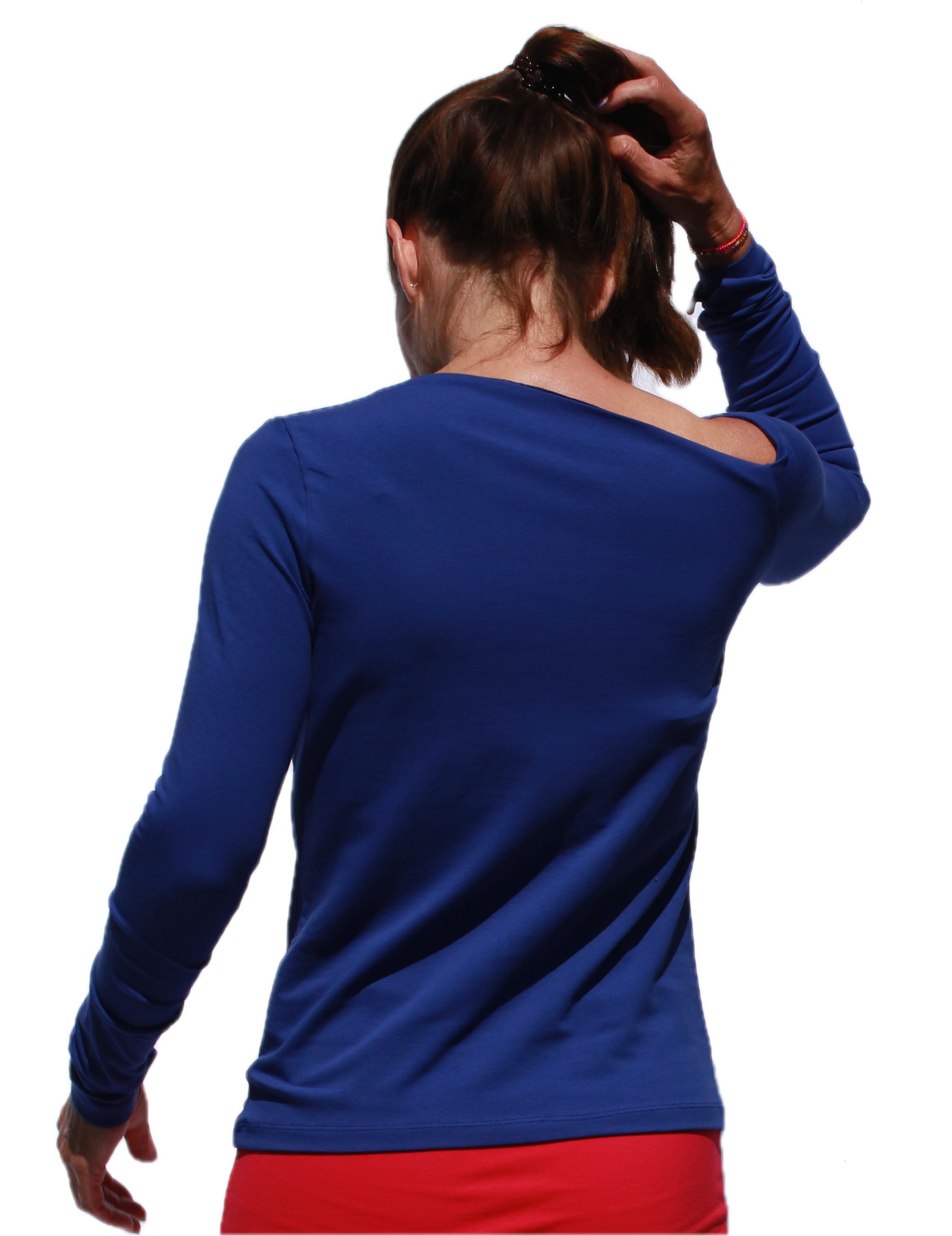 ESPARTO One-Shoulder-Top Asymmetrisches one-Shoulder-Shirt Divya