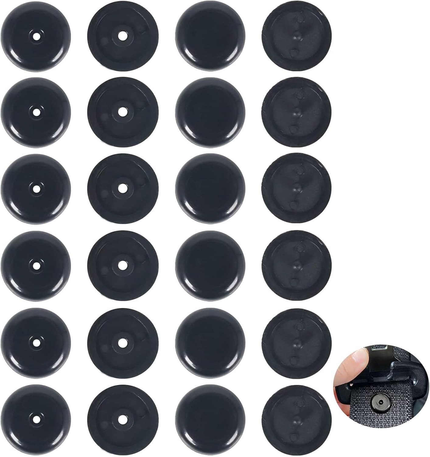 Sicherheitsgurt Stopper 12 Paar Gurtstopper Sicherheitsgurt Auto Kinder-Sicherheitsgurt