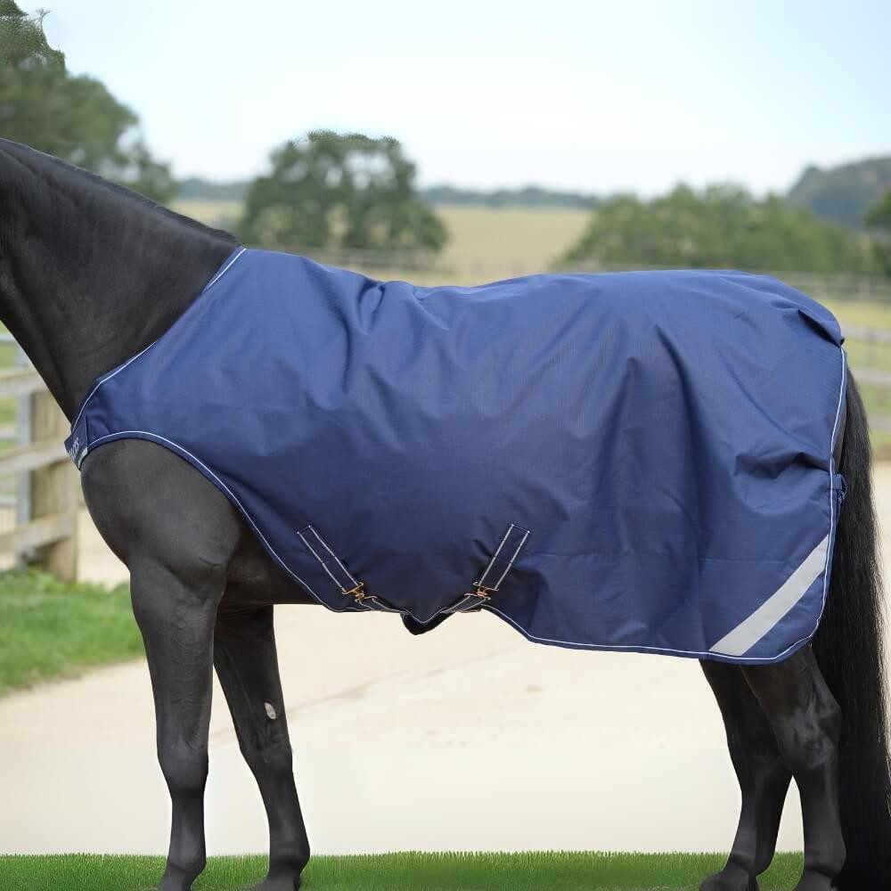 Bucas Pferde-Nierendecke Bucas Walker 50g - Navy/Silver - Nierendecke