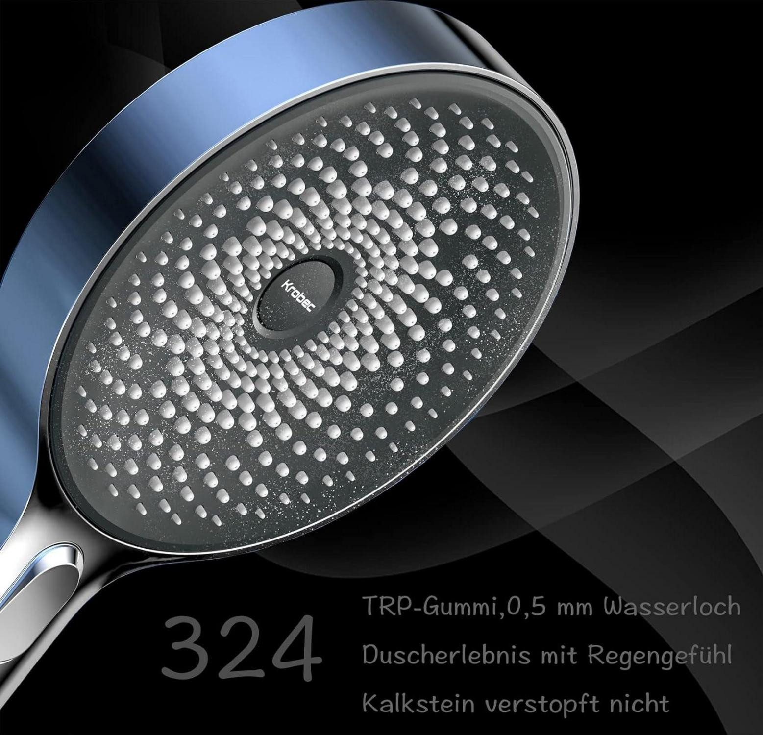 LuxusKollektion Handbrause Handbrause Duschkopf Regendusche 130 günstig online kaufen