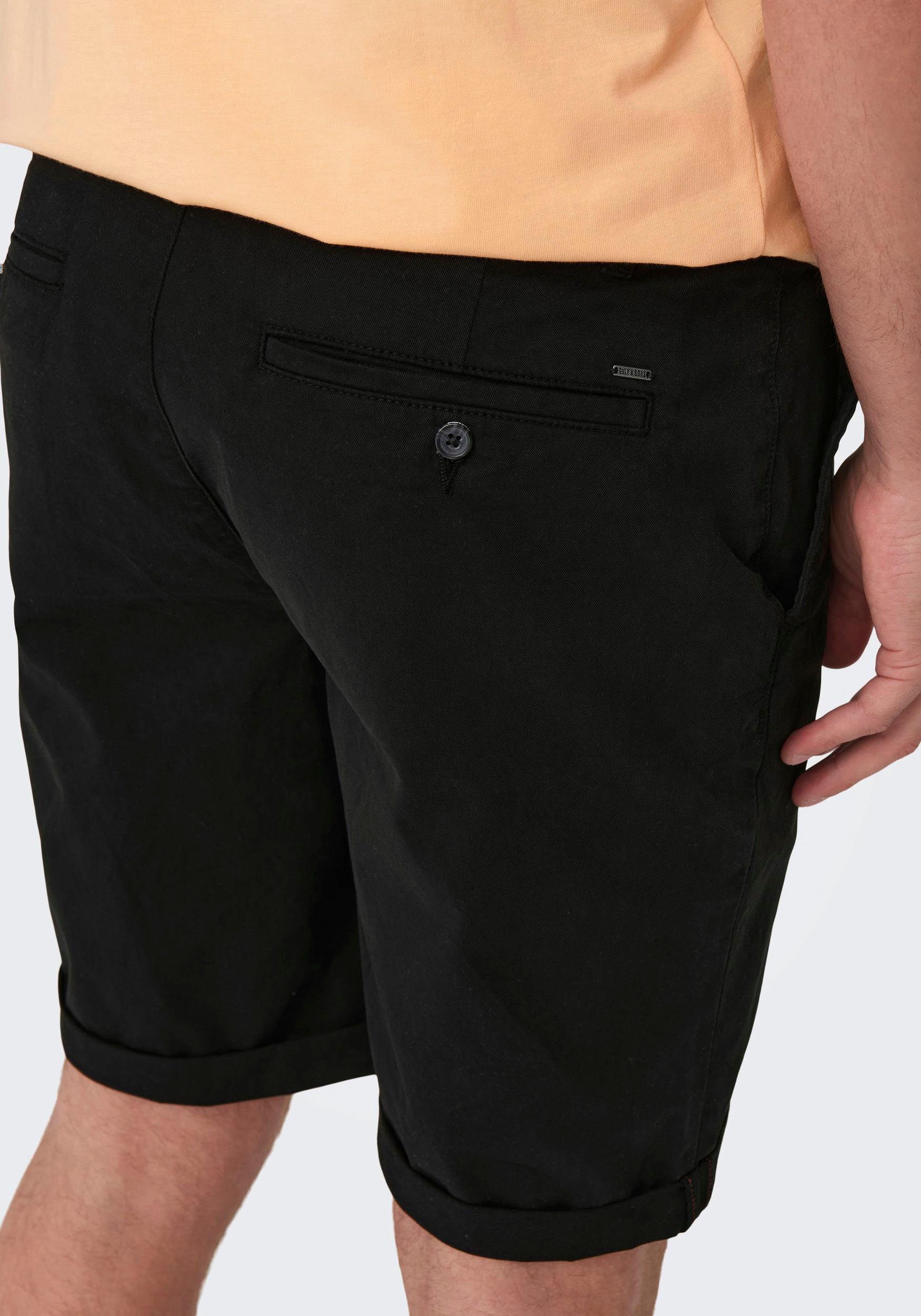 REG 4481 TWILL Jeansshorts SHORTS & NOOS Black ONLY SONS ONSPETER