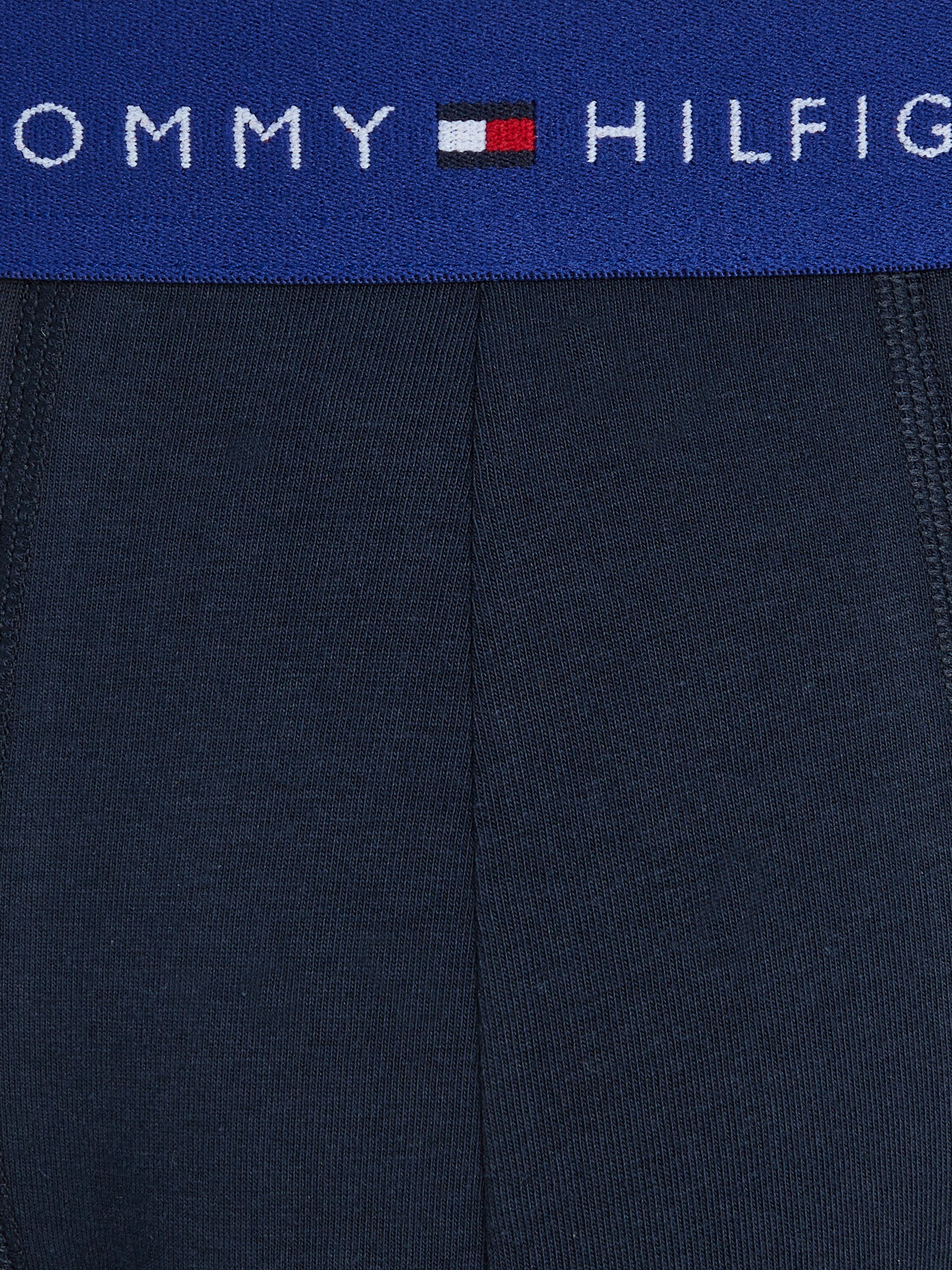 WB 5P Hilfiger blue/glow/green/fireworks/lapis Trunk mit Tommy Logo-Elastikbund 5-St., Underwear TRUNK (Packung, 5er-Pack)