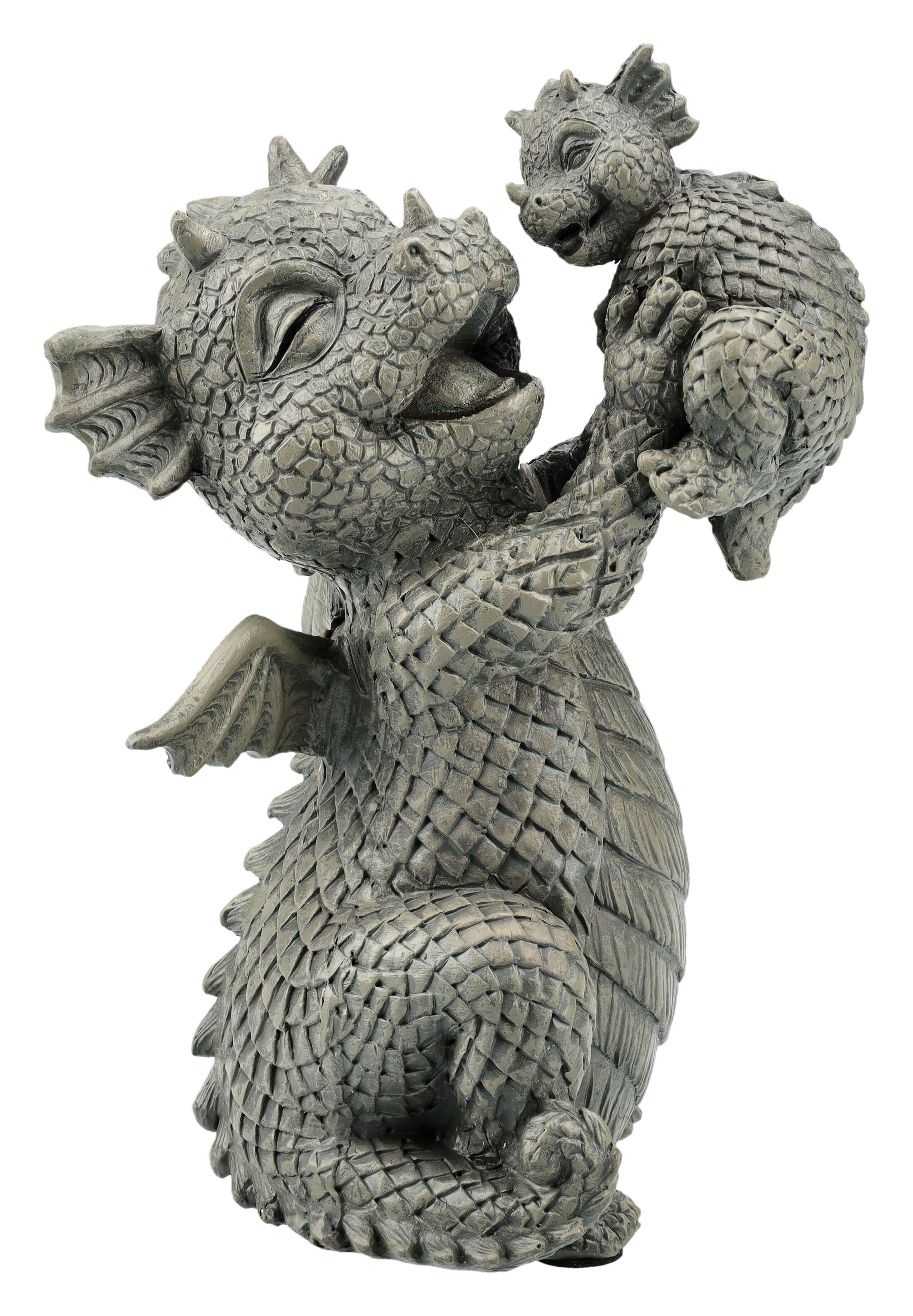 Figuren Shop GmbH Gartenfigur Gartenfigur Drache günstig online kaufen