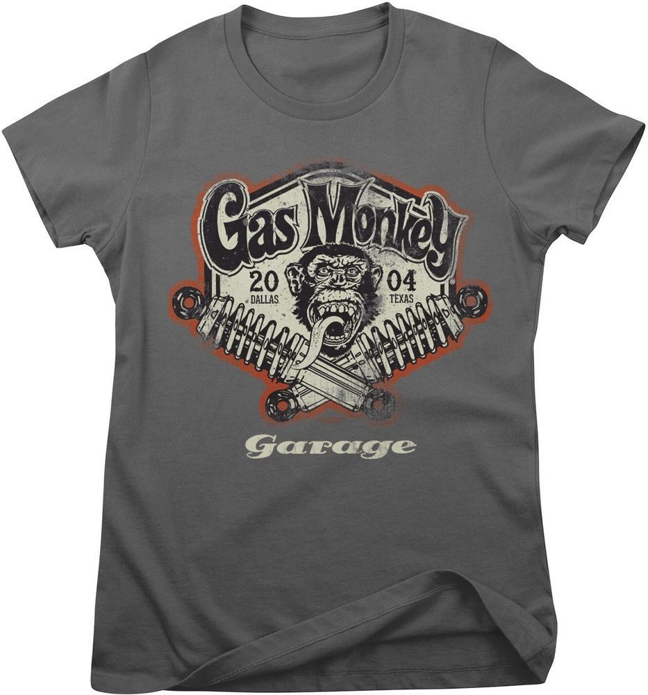 Gas Monkey Garage T-Shirt Spring Coils Girly Tee
