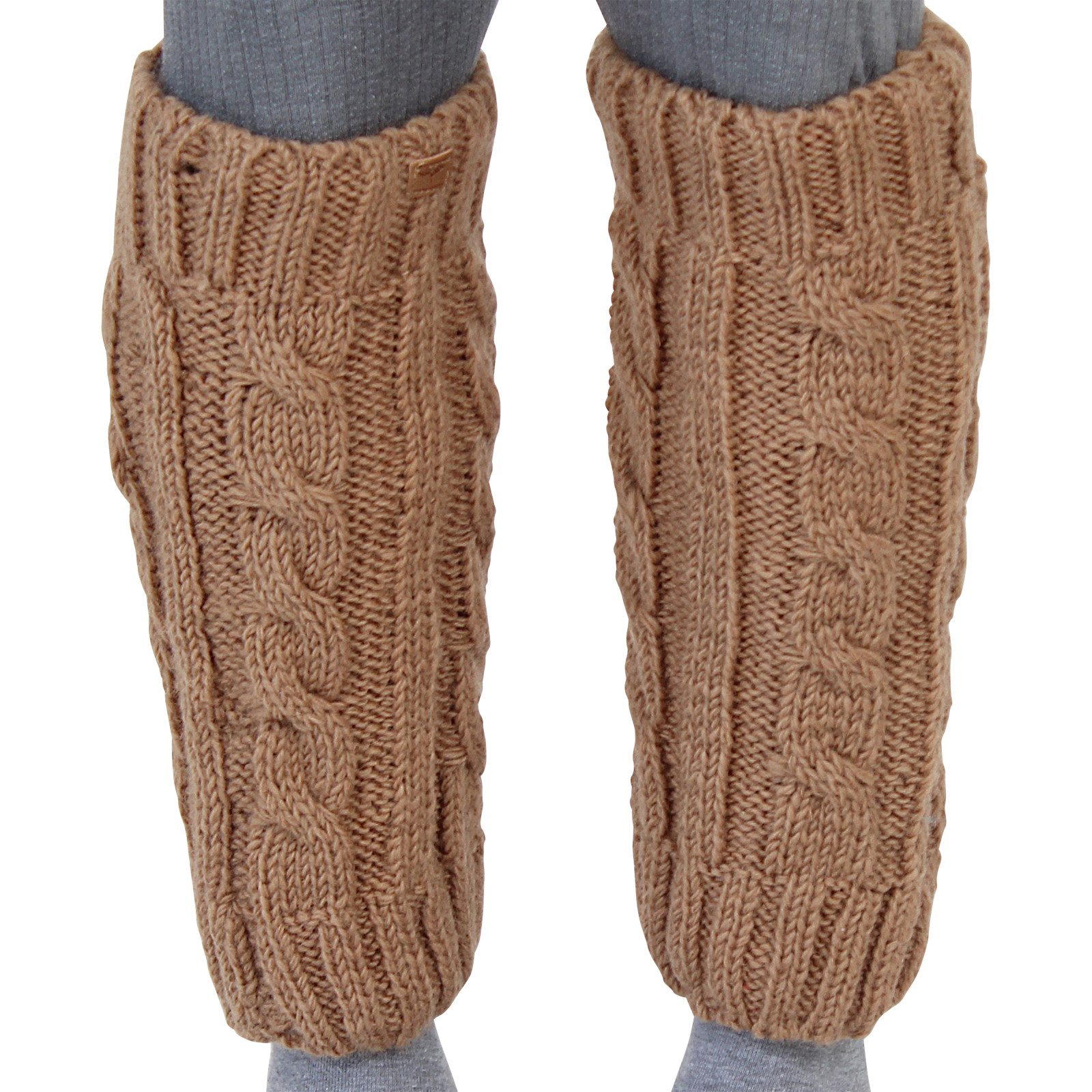 BUDDHA arts&more Beinstulpen Handgearbeitete gefütterte Beinstulpen günstig online kaufen