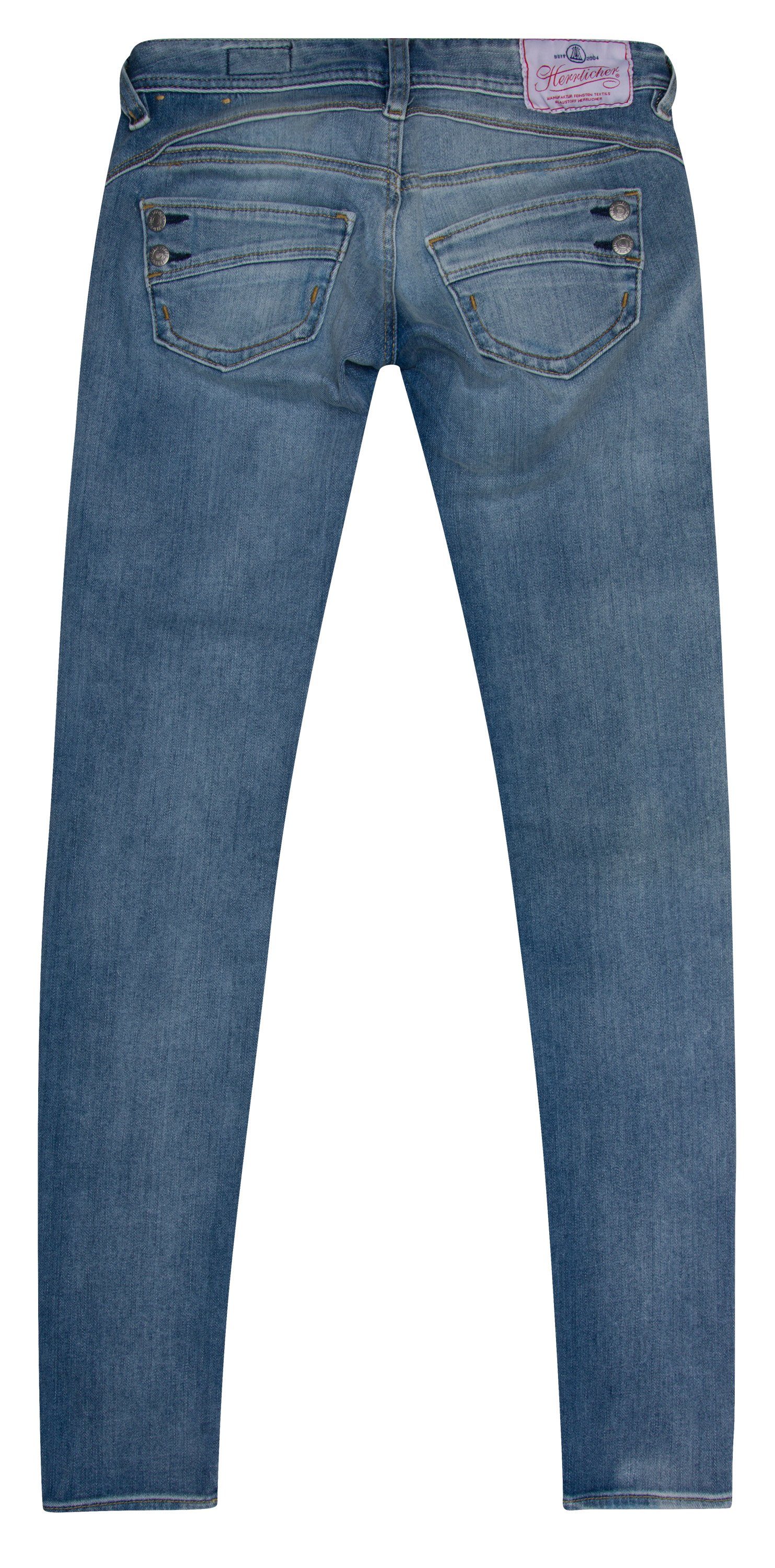 5650-D9666-029 Herrlicher Stretch-Jeans HERRLICHER PIPER Powerstretch cloudy Slim Denim