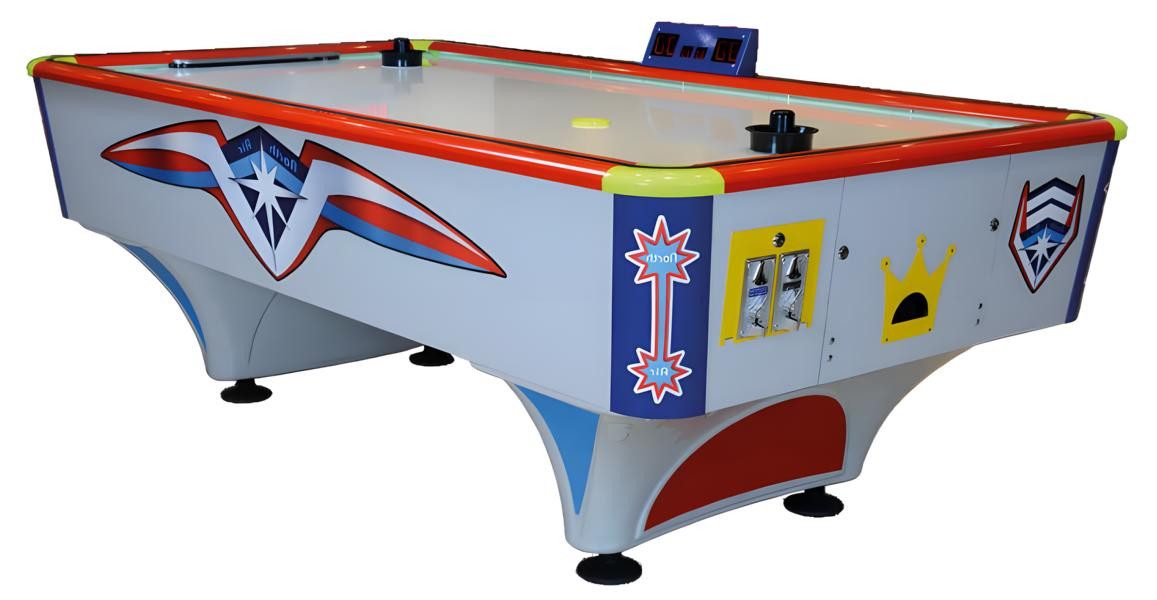 Xlmoebel Gamingtisch Airhockey Tisch mit glatter Spielfläche und leistungsstarker Lüftung (Gamingtisch), Hergestellt in Europa