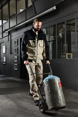 James & Nicholson Arbeitsjacke Robuste Arbeitsjacke mit abnehmbaren Ärmeln Workwear Jacket JN810
