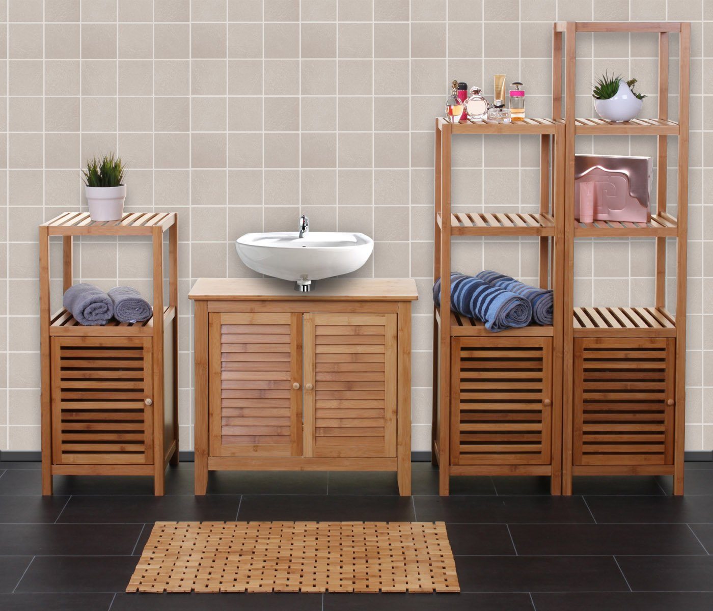 MCW Badmöbel-Set MCW-B18-5, (Set, 5-St., 5er), günstig online kaufen