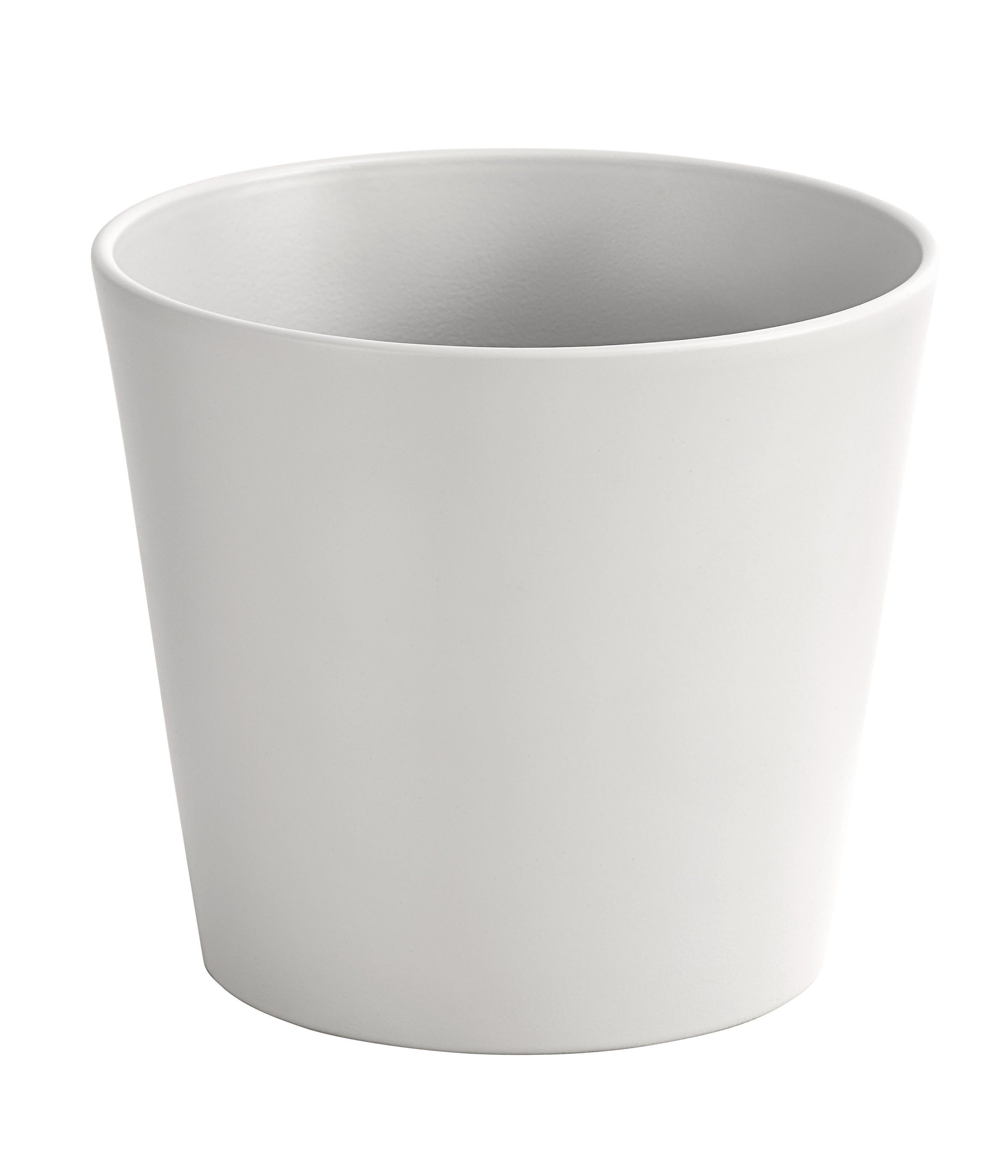 Dehner Übertopf Basic Blumentopf, rund, Keramik, günstig online kaufen