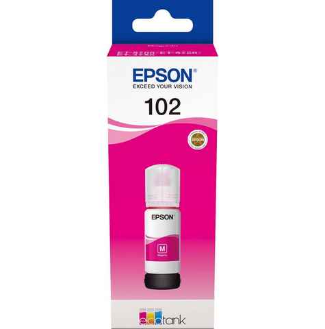 Epson 102 EcoTank Nachfülltinte (für EPSON, 1x, original Nachfülltinte 102 magenta)