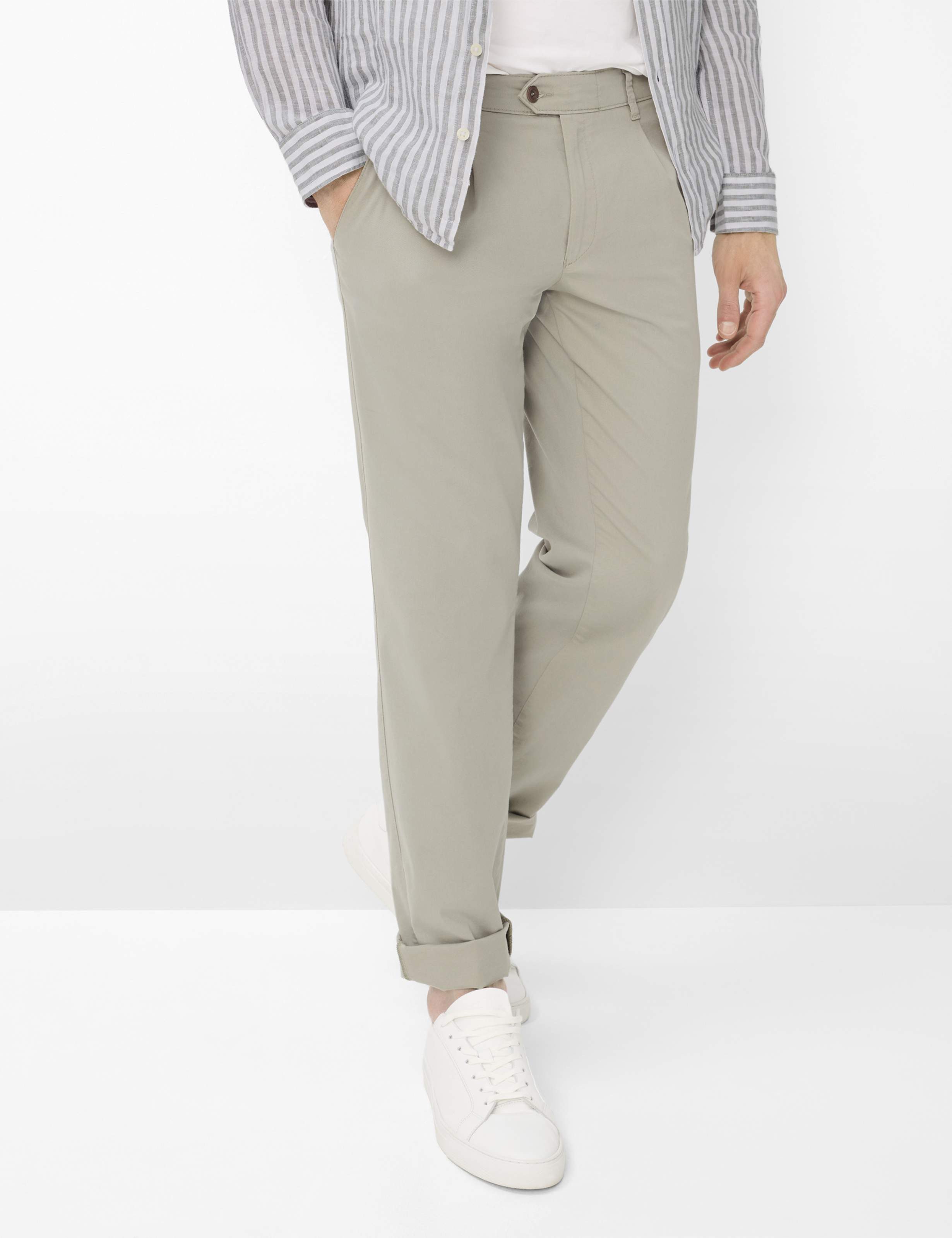 EUREX by BRAX Bundfaltenhose Style LUIS