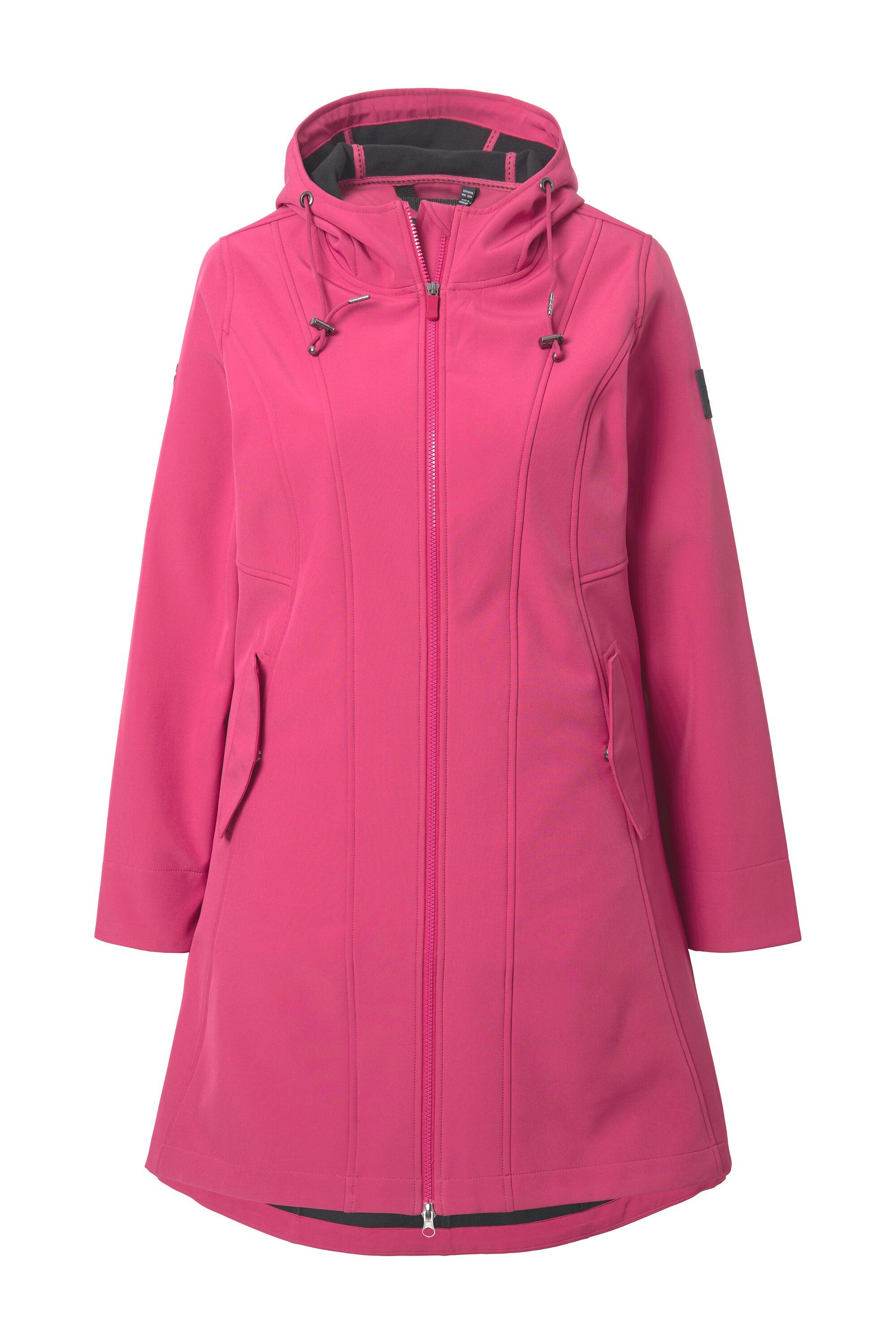 Ulla Popken Wintermantel HYPRAR Softshelljacke wasserabweisend günstig online kaufen