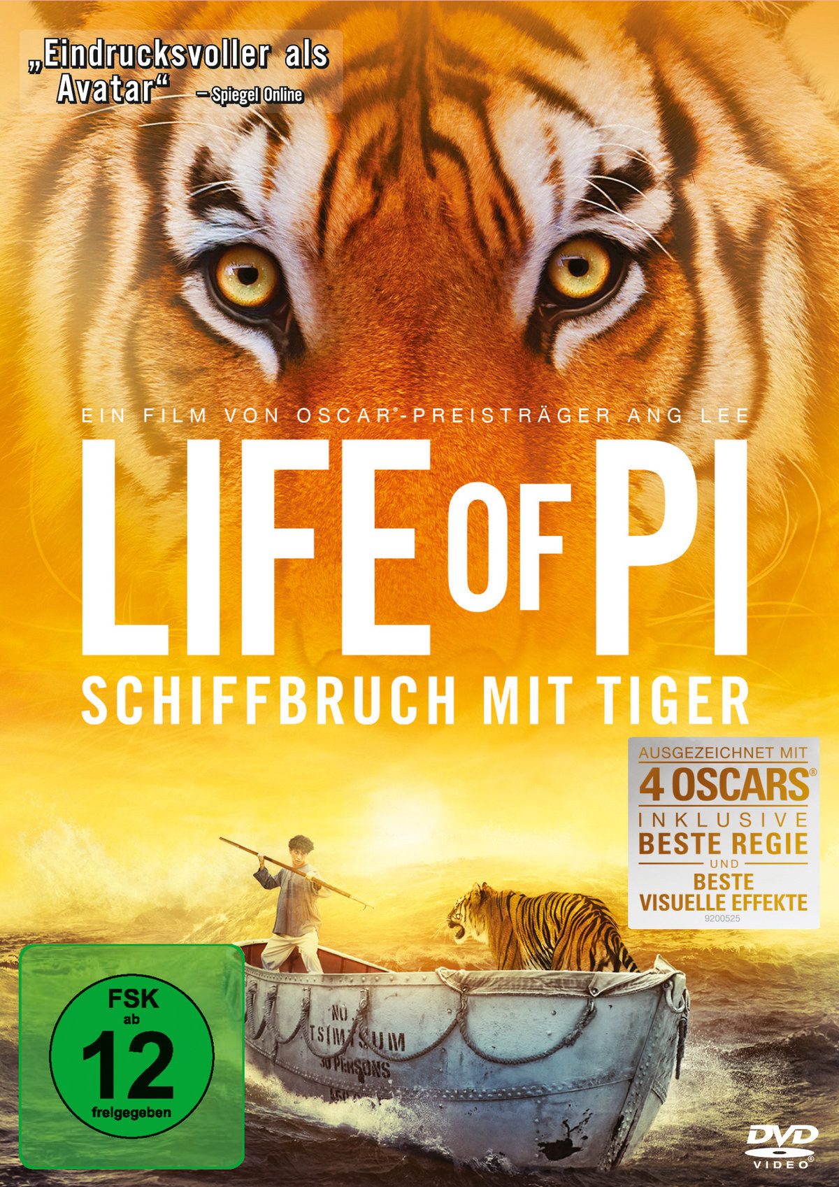 Leonine DVD Life of Pi - Schiffbruch mit Tiger