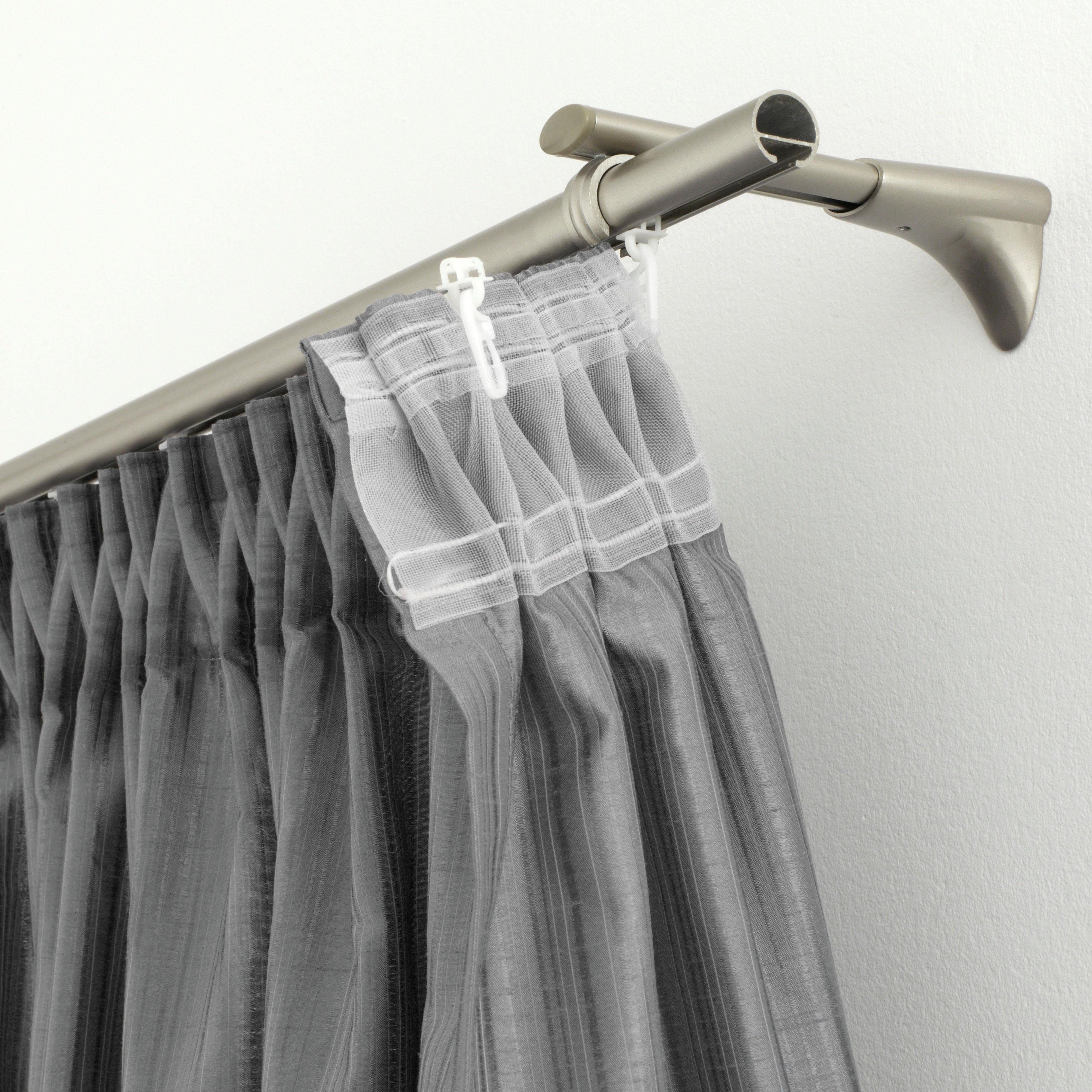 GARDINIA Gardinengleiter Klickgleiter Maxi mit Faltenlegehaken, günstig online kaufen