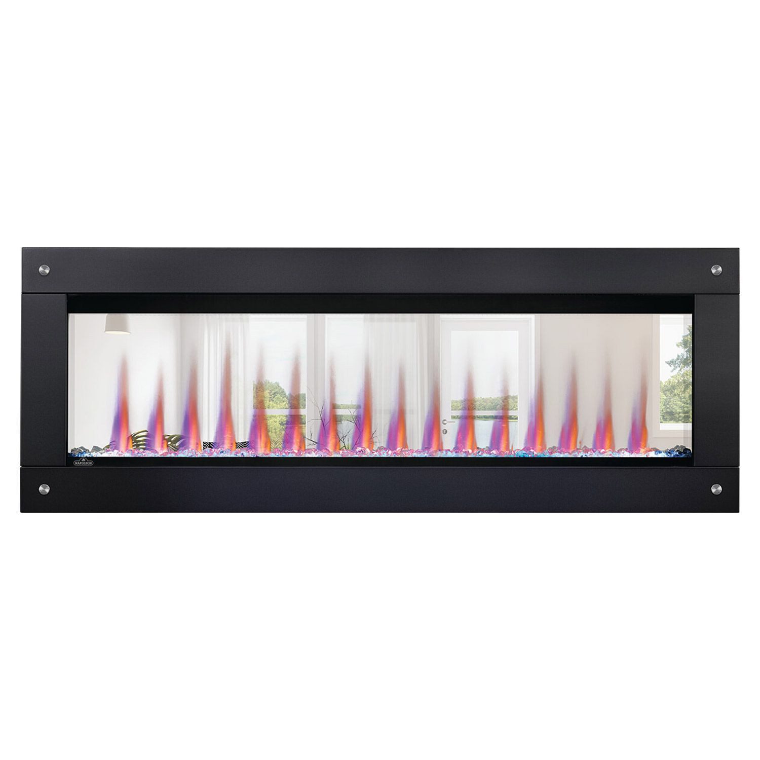 Napoleon Napoleon NEFBD50HE Elektrokamin 127 cm Durchsichtiger Wandkamin 120 V Smart-Home-Zubehör, Clearion Elite 50 Elektrischer Kamin 127cm