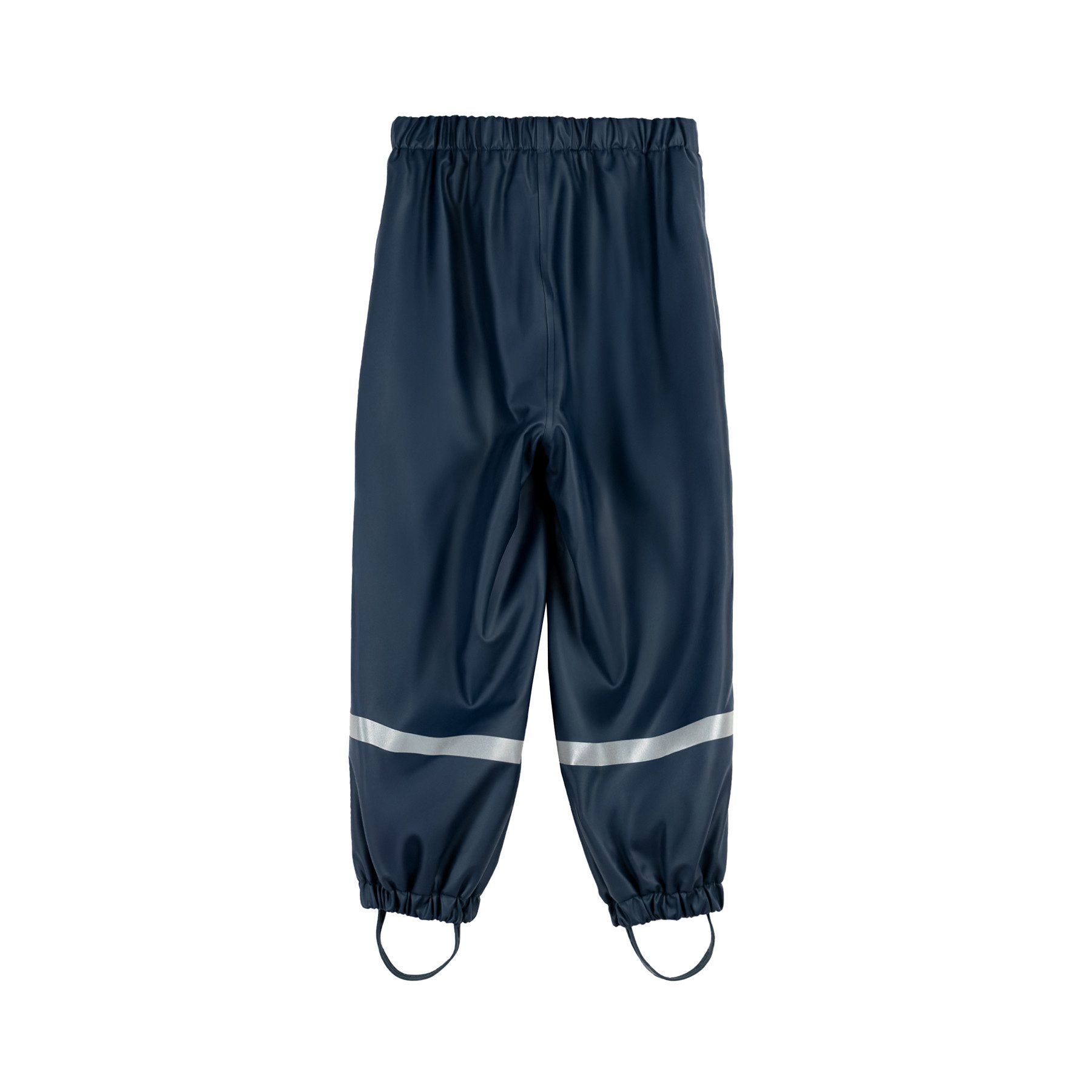 BMS Regen- und Matschhose mit Fleece gefütterte Thermo-Regenbundhose mit elastischem Bund