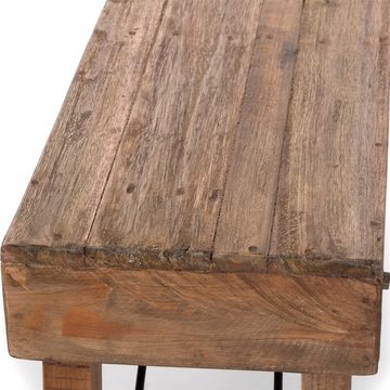 DESIGN DELIGHTS Sitzbank KÜCHENBANK "ALDO", faltbar, 112x48x28 cm (LxHxB), Holzbank, Farbe: